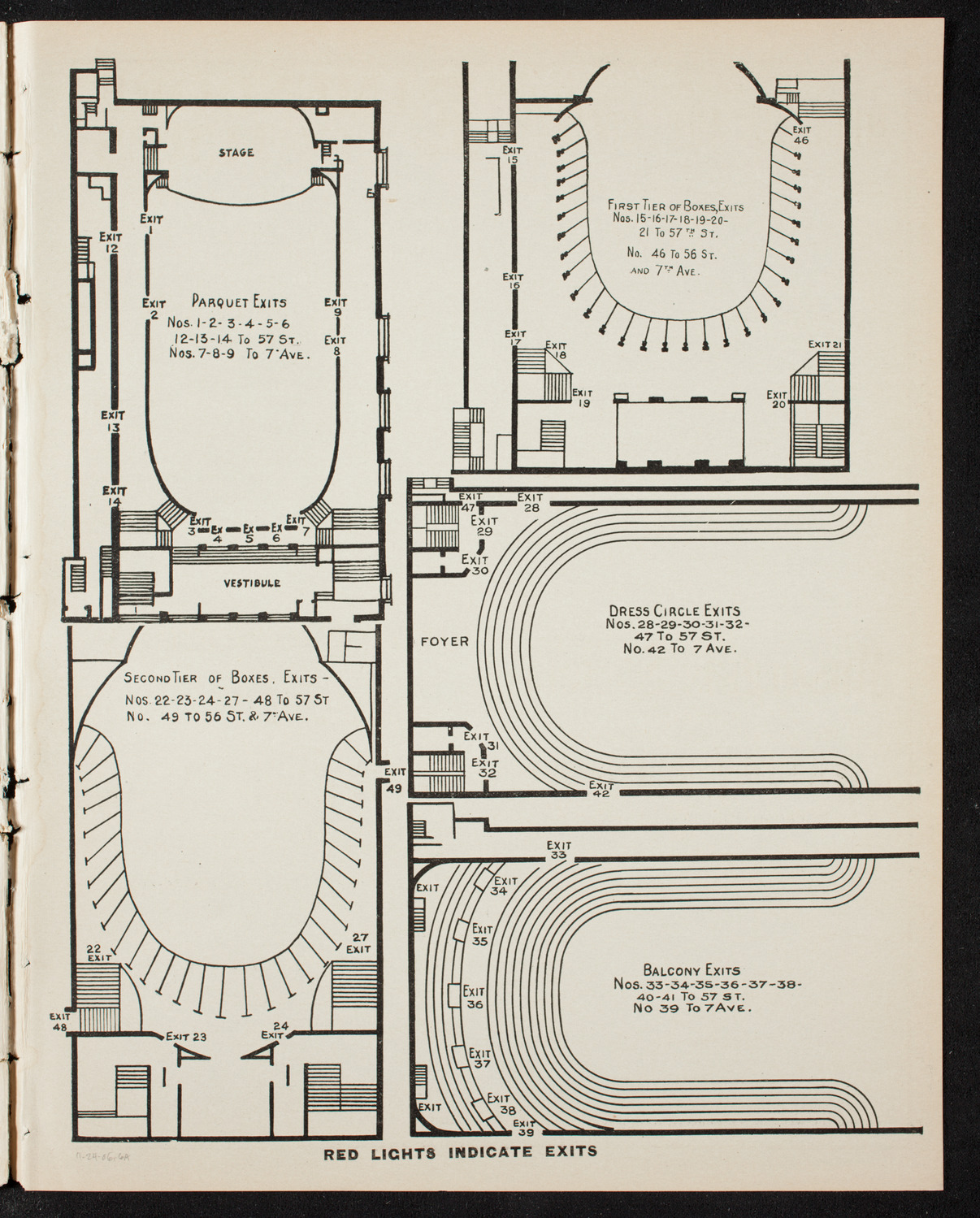 Moriz Rosenthal, Piano, November 24, 1906, program page 11