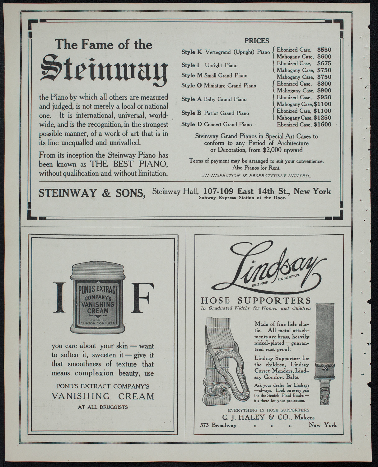 Gaelic Society: Feis Ceoil Agus Seanachas, March 23, 1913, program page 4