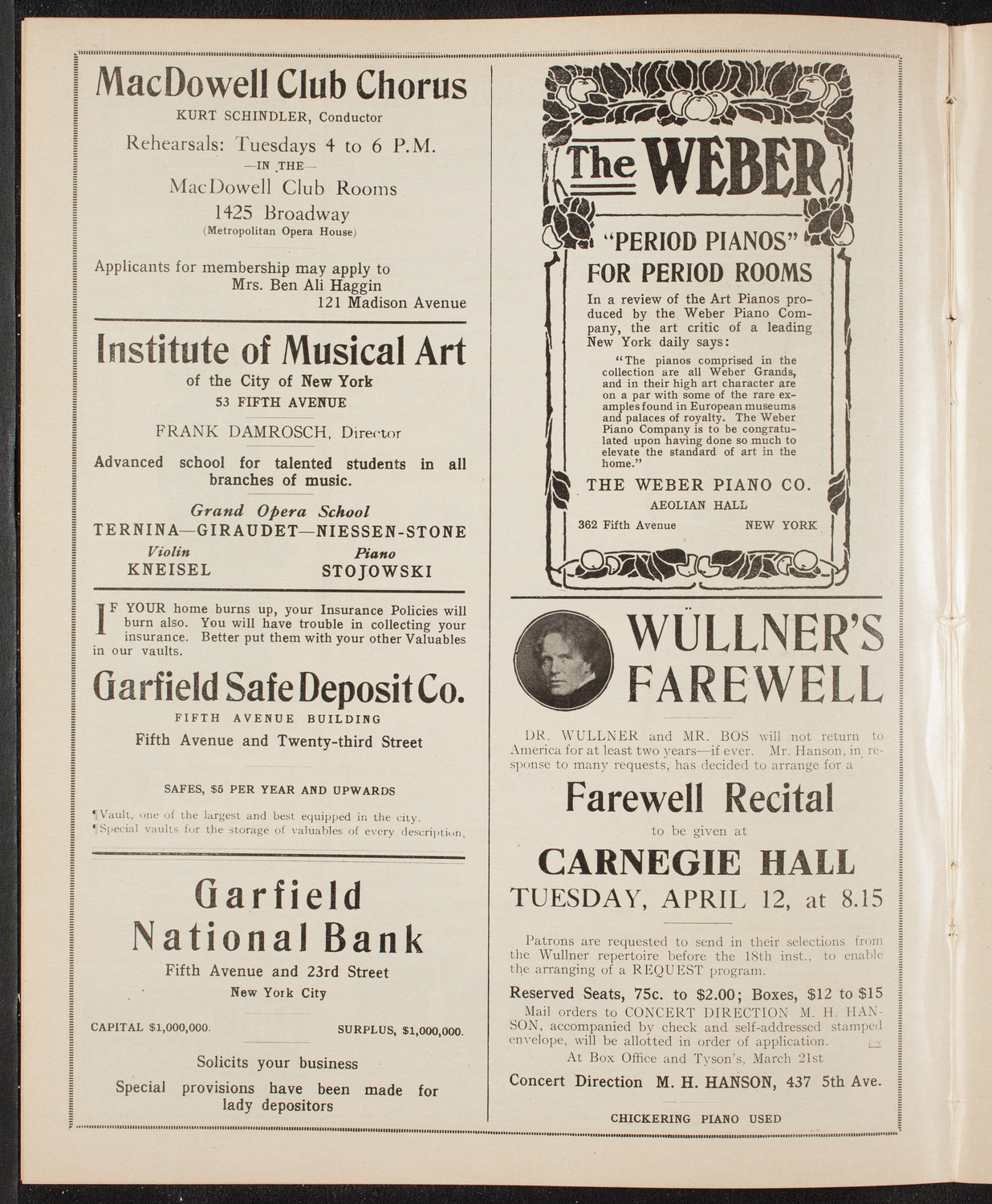 Newman's Illustrated Talks on Travel Topics, March 20, 1910, program page 6