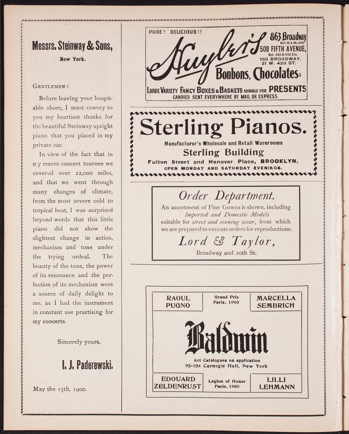 Symphony Concert for Young People, December 20, 1902, program page 4
