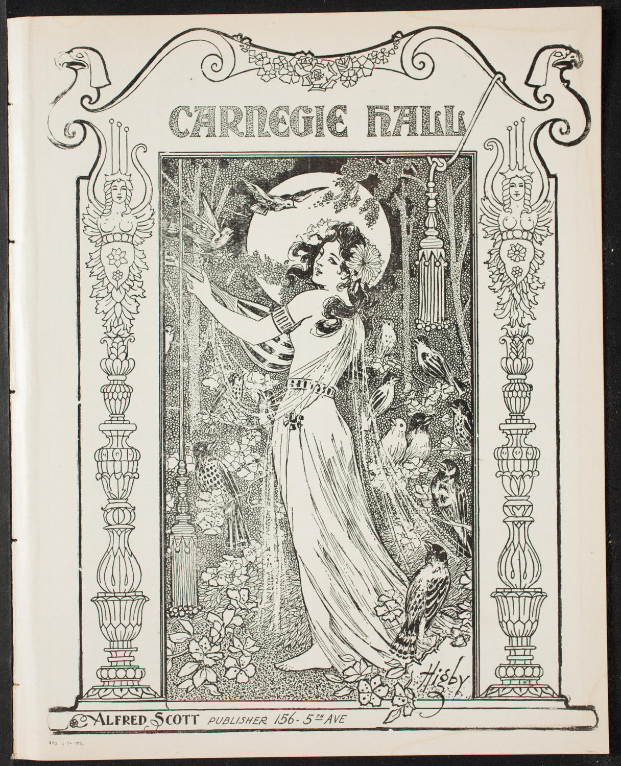 Gaelic Society: Feis Ceoil Agus Seanachas, April 7, 1907, program page 1