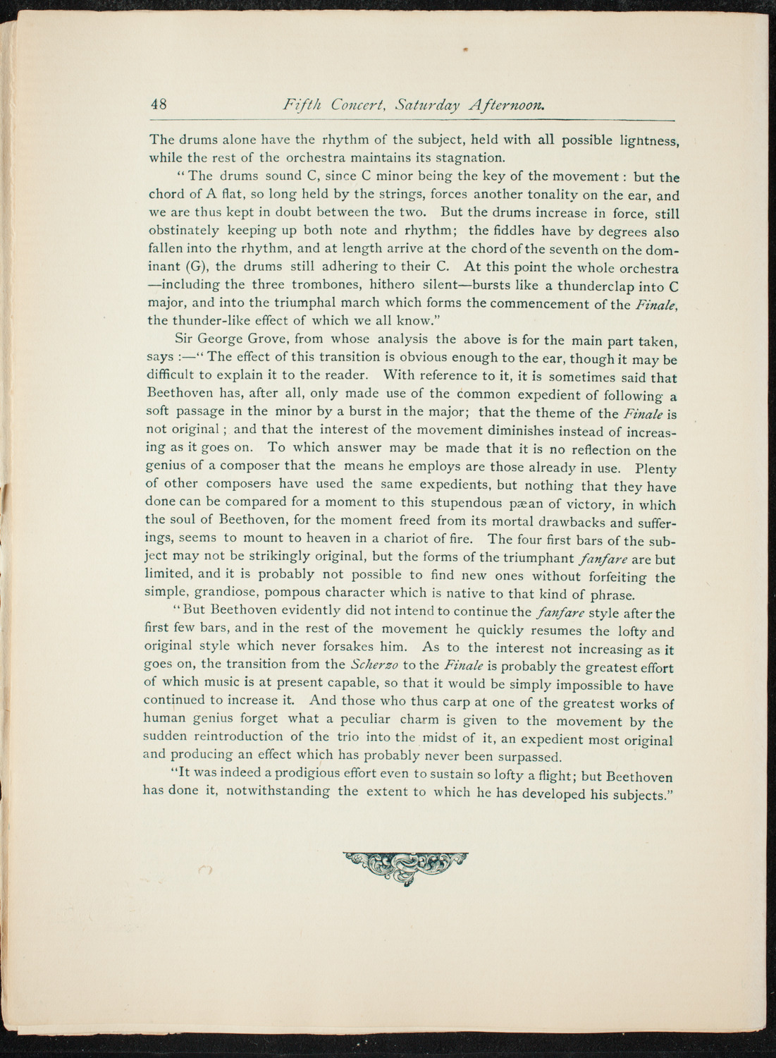 Opening Week Music Festival: Opening Night of Carnegie Hall, May 5, 1891, program notes page 64