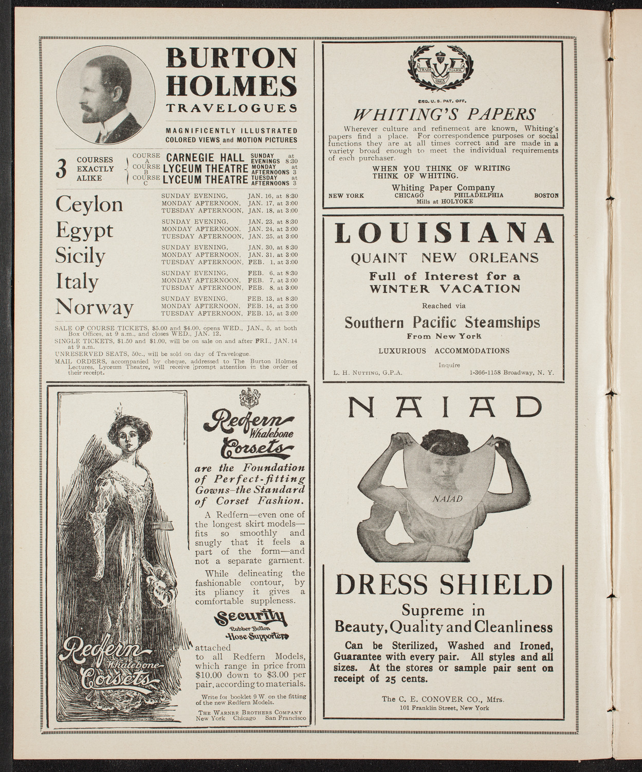 Christmas Play Association, January 7, 1910, program page 2