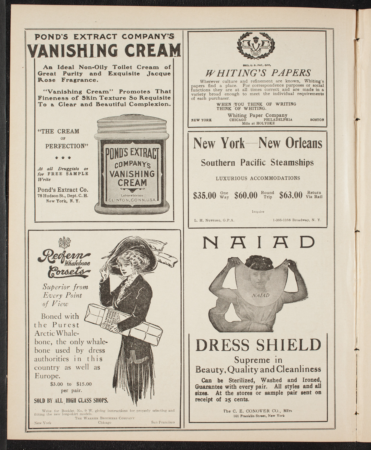 Oratorio Society of New York, March 25, 1910, program page 2