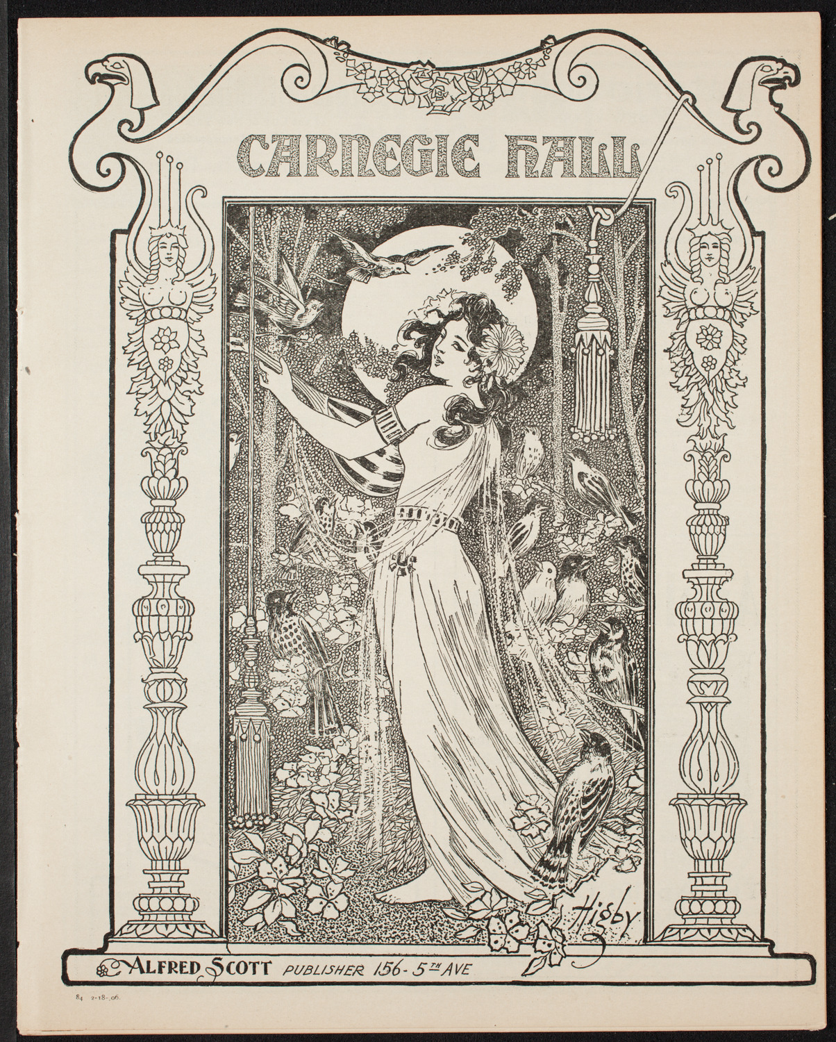 Lecture by Burr McIntosh, February 18, 1906, program page 1