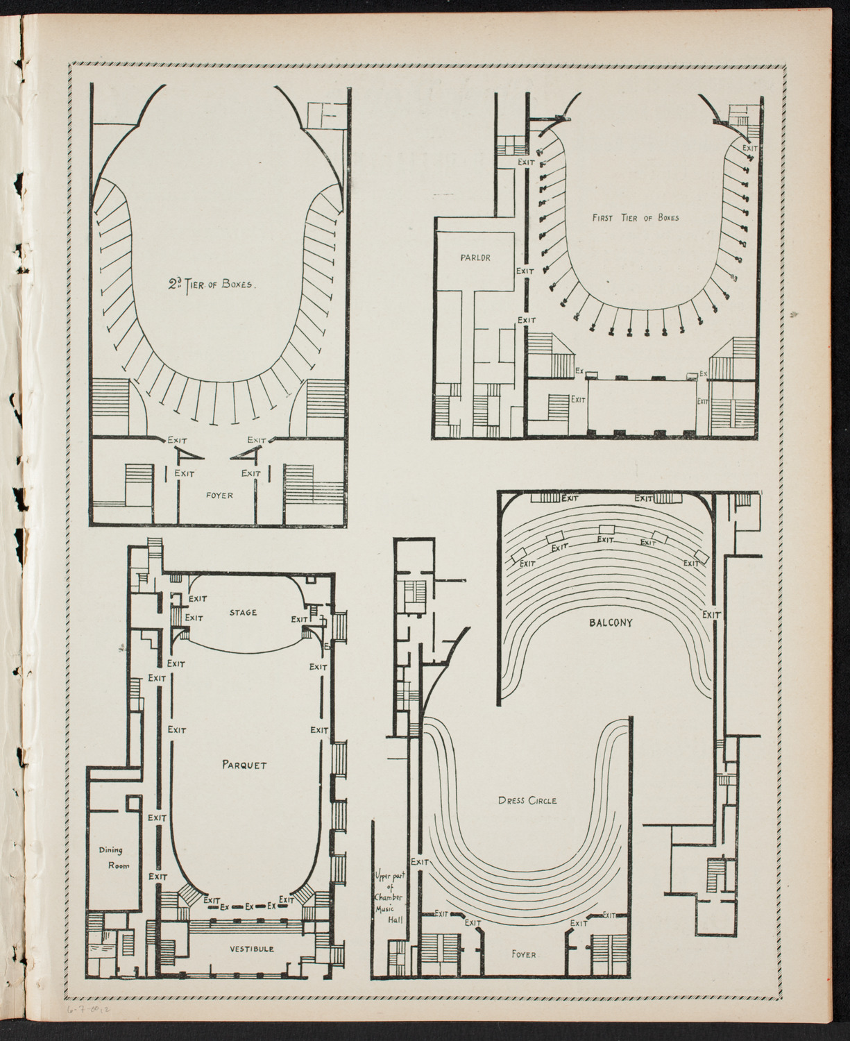 Graduation: The Packard Commercial School, June 7, 1900, program page 3