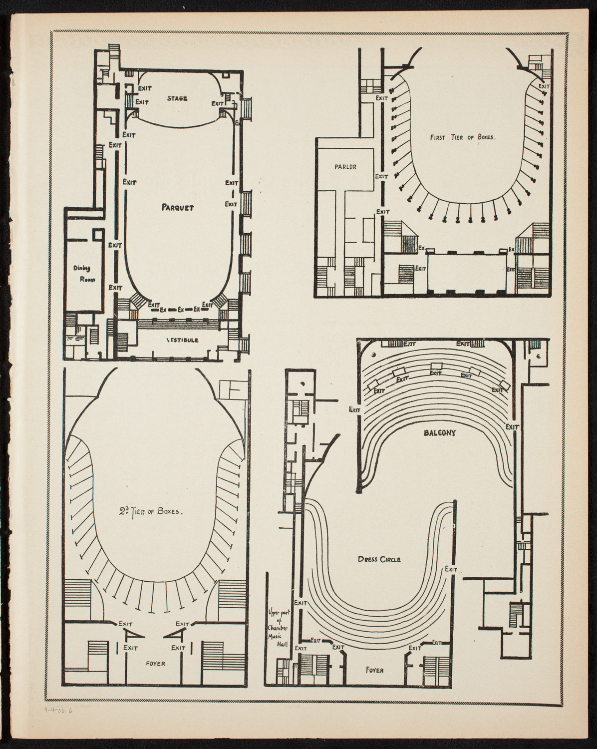 Alfred Reisenauer, Piano, April 4, 1906, program page 11