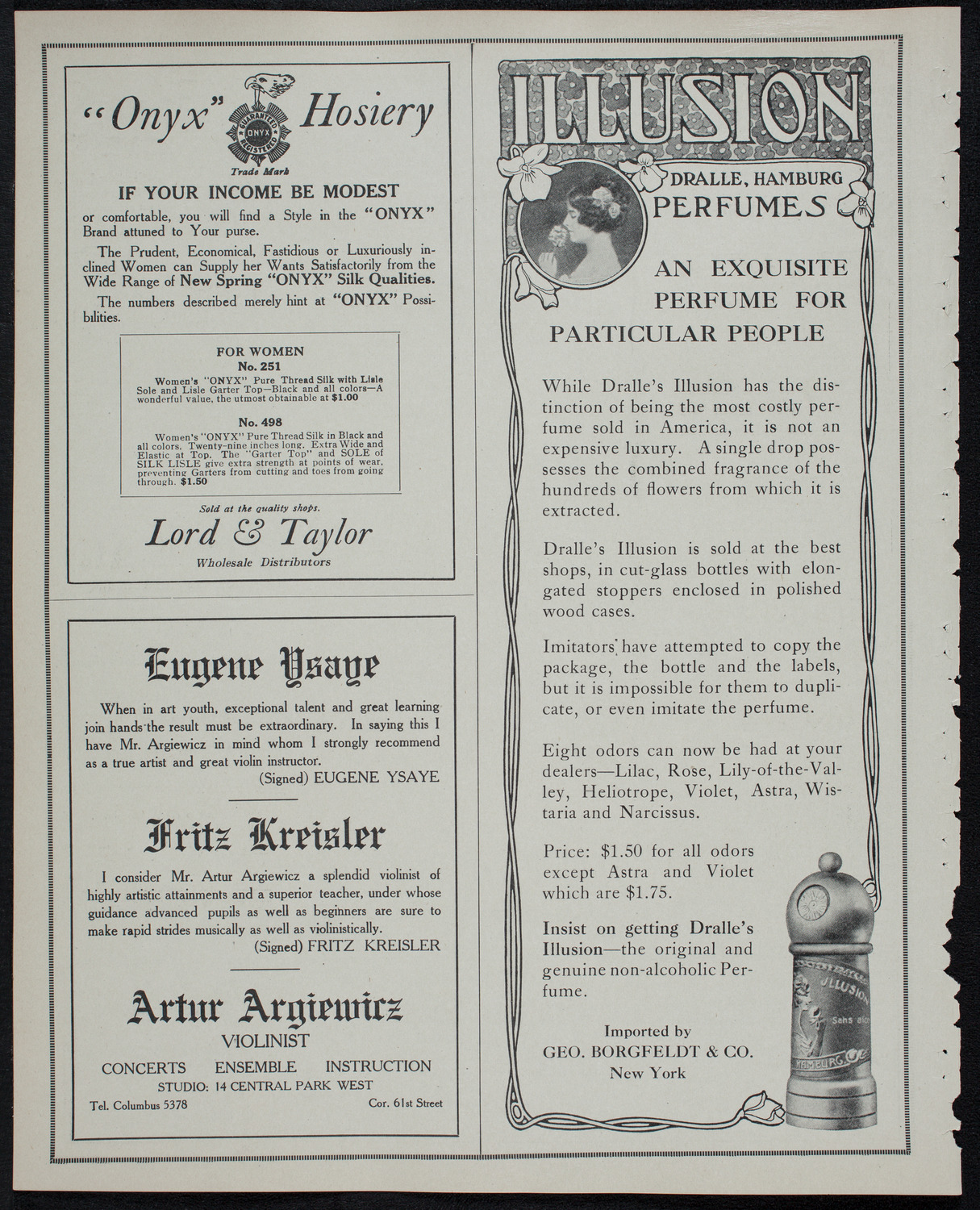 Lecture by Roald Amundsen: The Discovery of the South Pole, January 14, 1913, program page 8