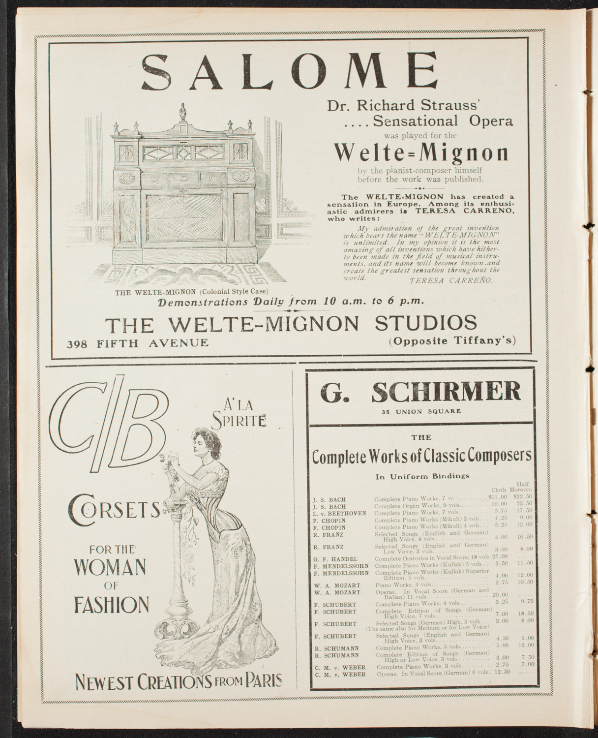 National Arbitration and Peace Congress, April 15, 1907, program page 8