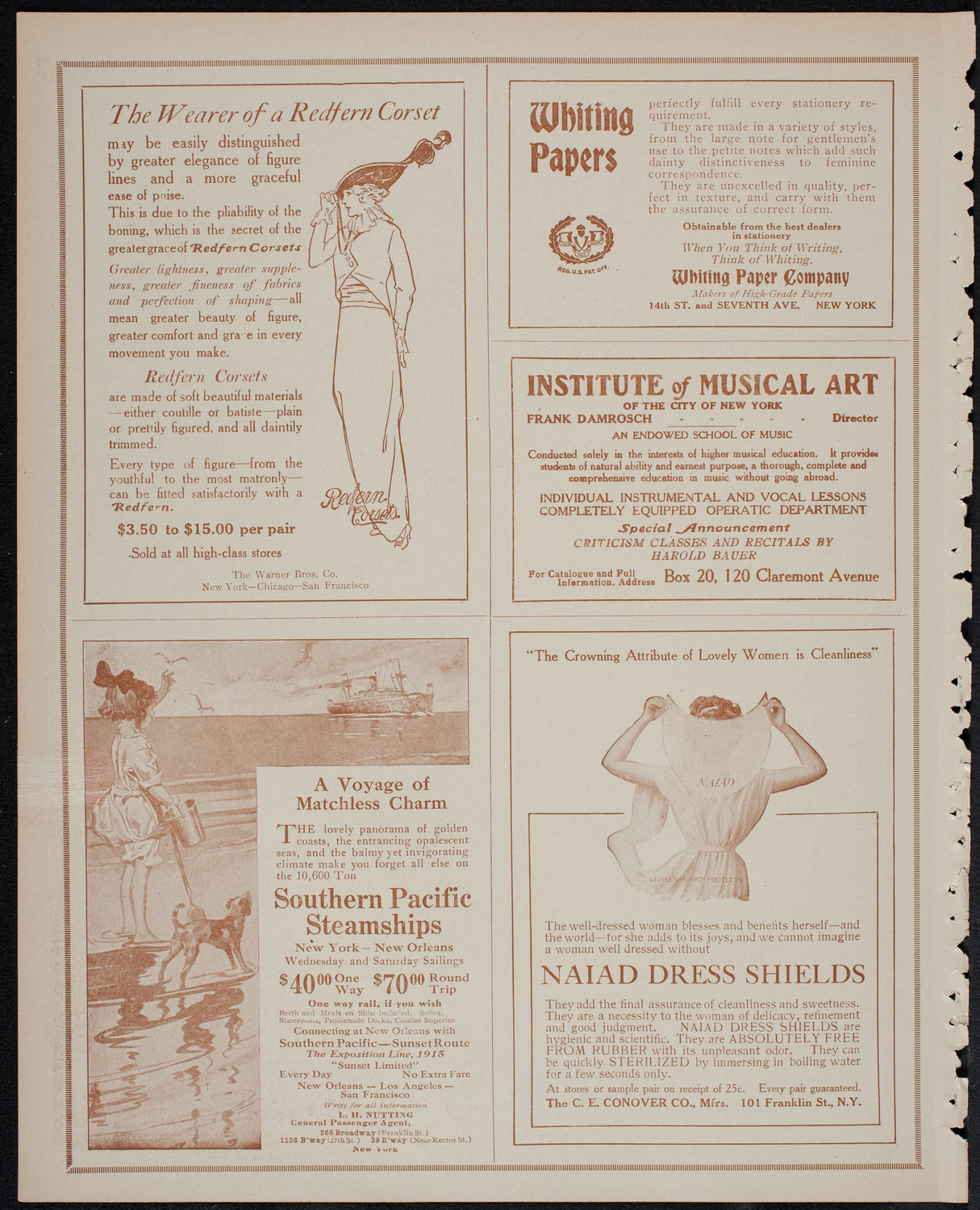 People's Choral Union, December 21, 1913, program page 2