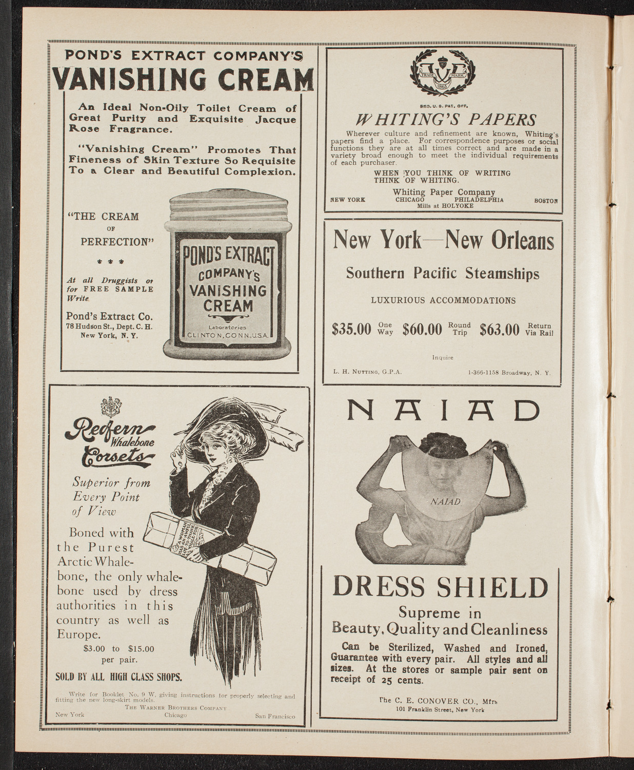 Boston Symphony Orchestra, March 24, 1910, program page 2