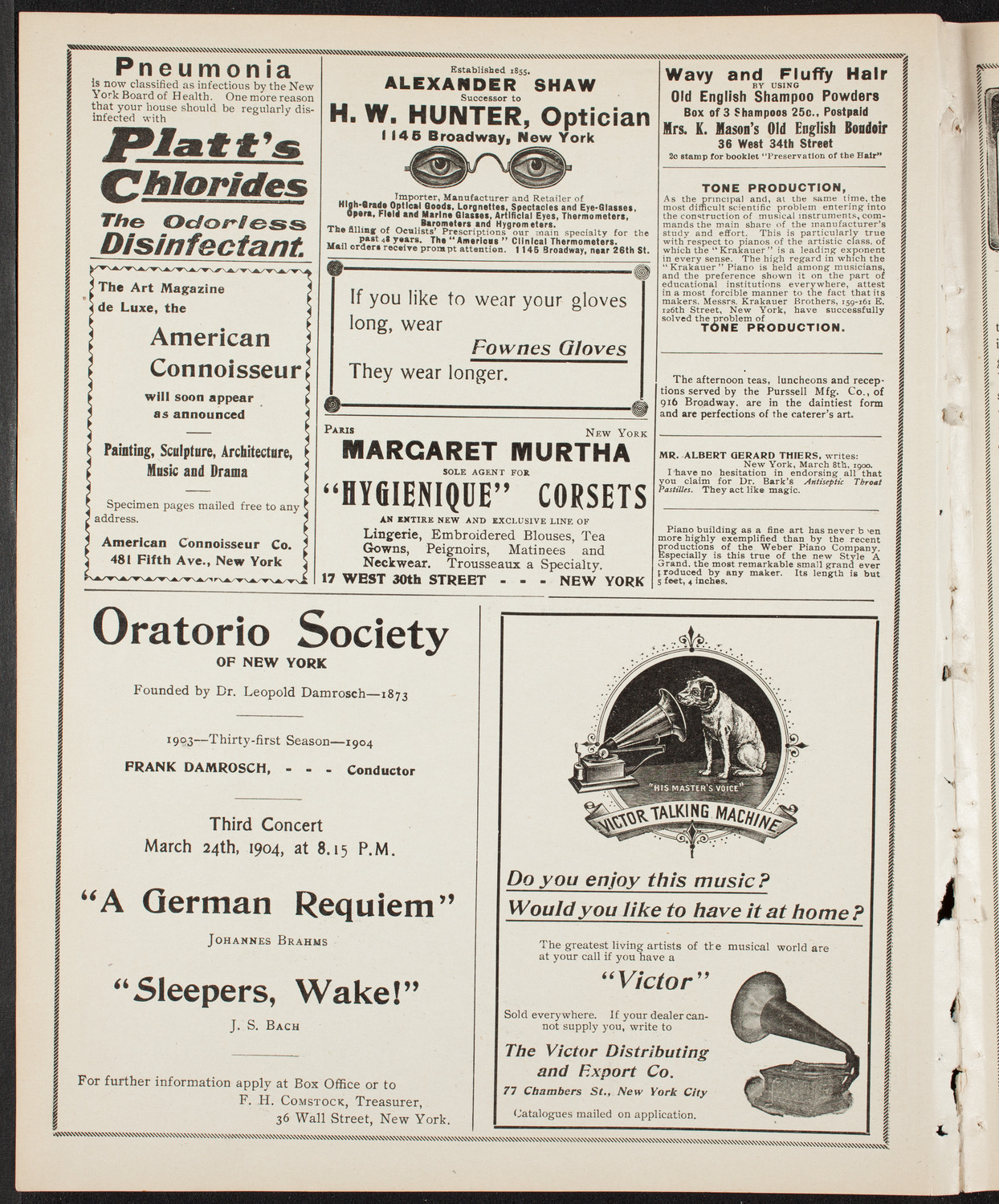 Symphony Concert for Young People, February 6, 1904, program page 2