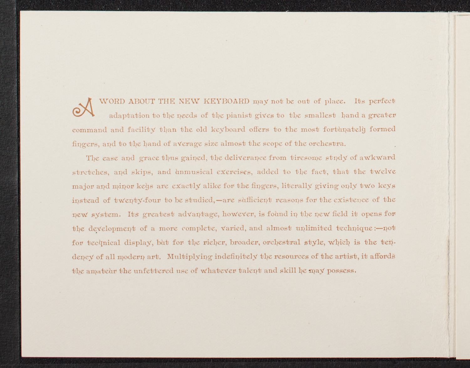 Students of Walter Bradley Keeler, January 25, 1893, program page 2