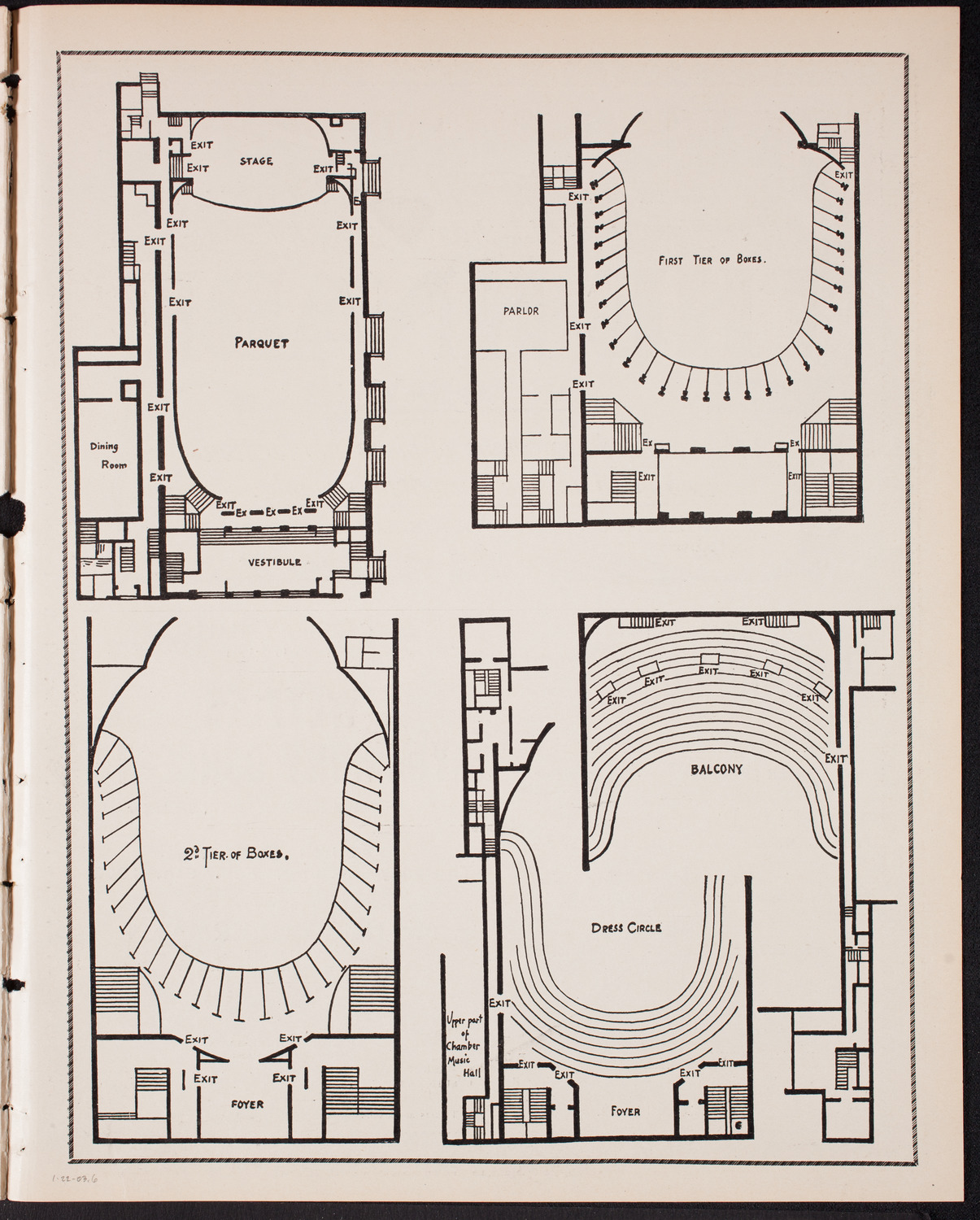 Benefit: New York College of Music Free Scholarship Fund, January 22, 1903, program page 11