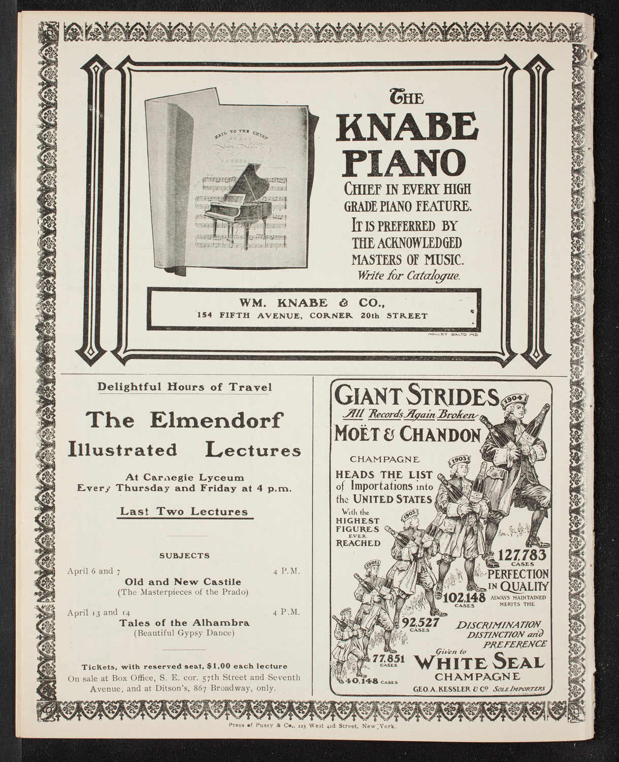 New York Symphony Orchestra, April 2, 1905, program page 12