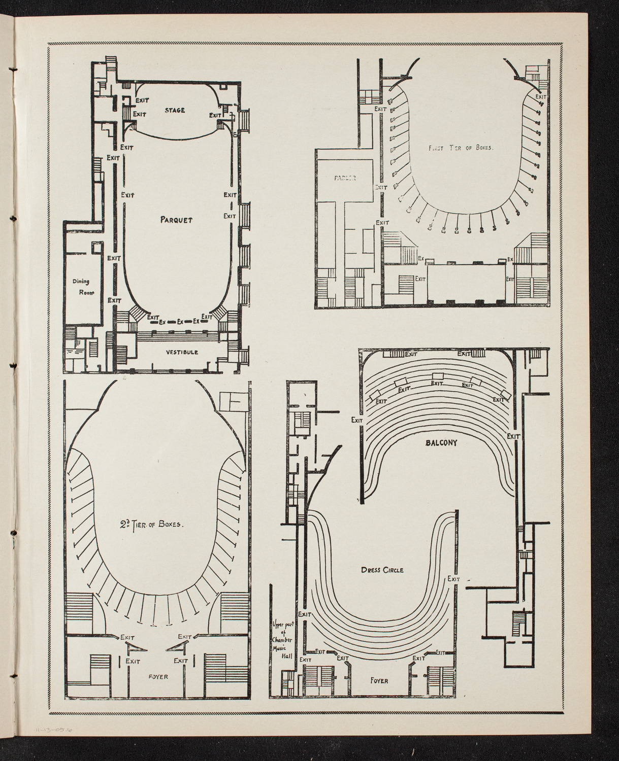 New York Symphony Orchestra, November 14, 1905, program page 11