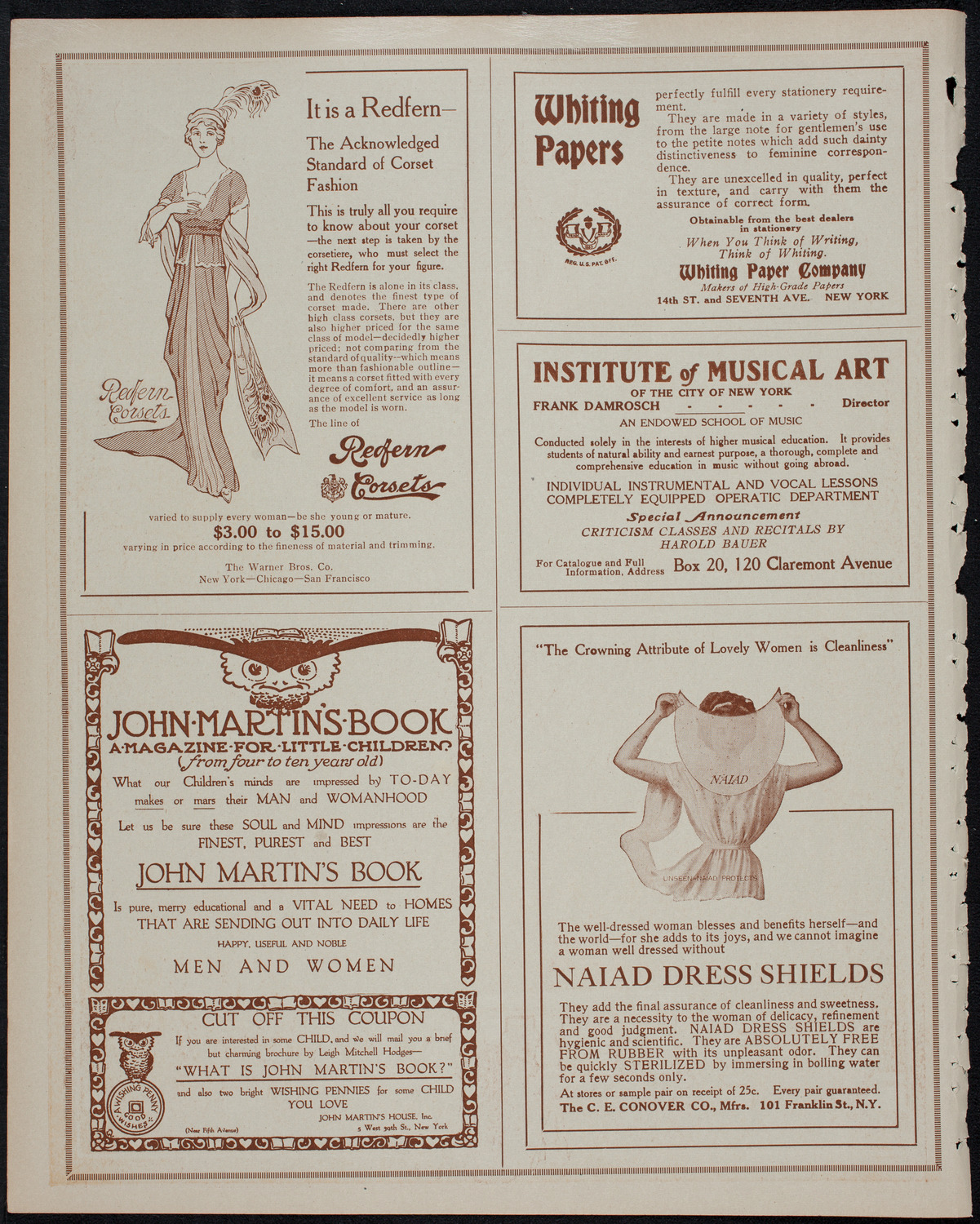 Concert of Scandinavian Music, October 26, 1913, program page 2