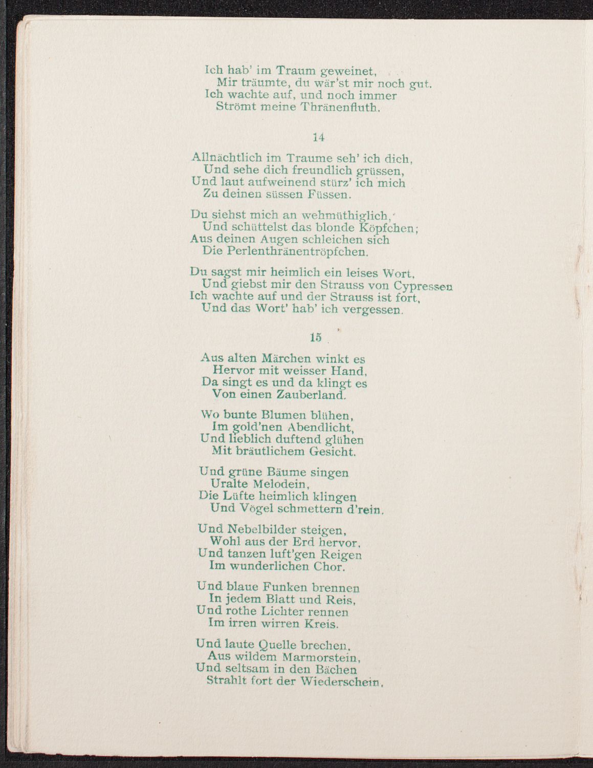 Plunket Greene, February 11, 1896, program page 9