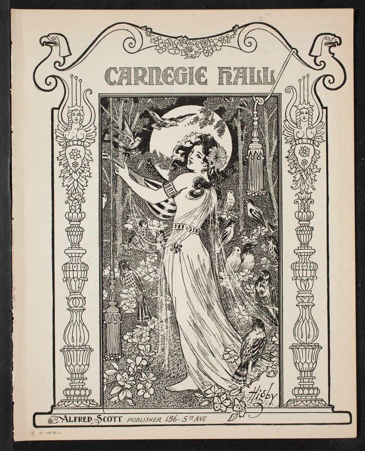 Symphony Concert for Young People, January 6, 1906, program page 1
