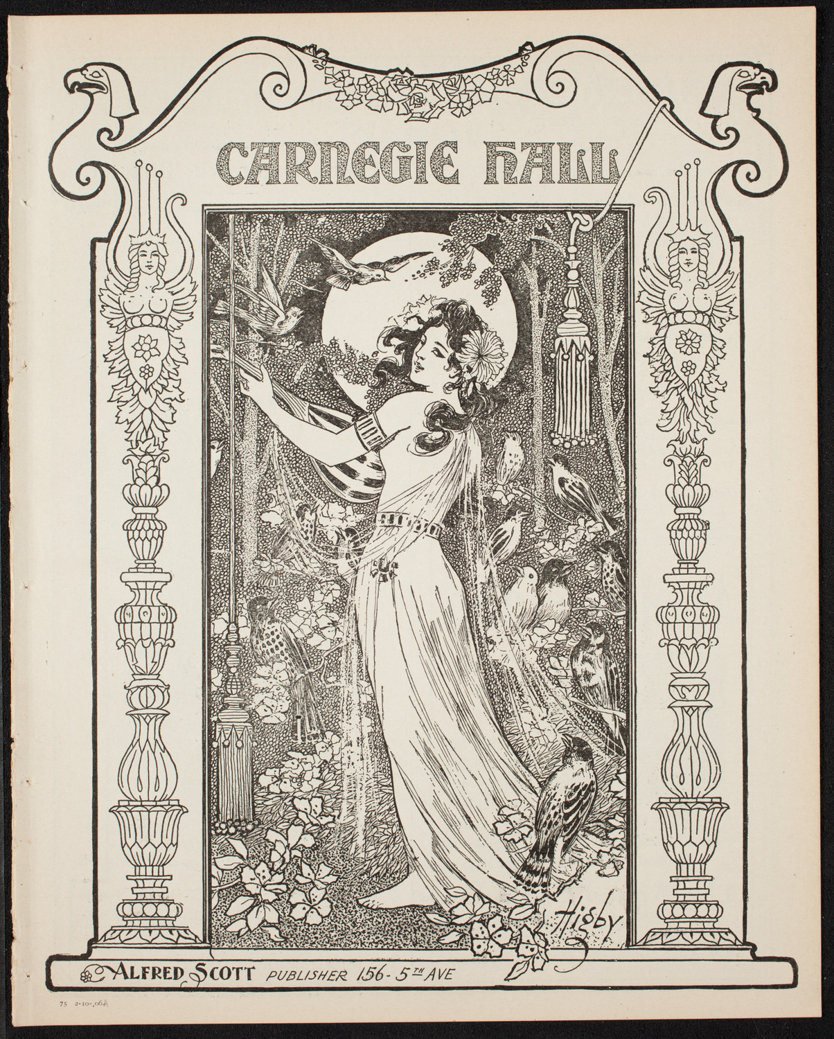 Symphony Concert for Young People, February 10, 1906, program page 1