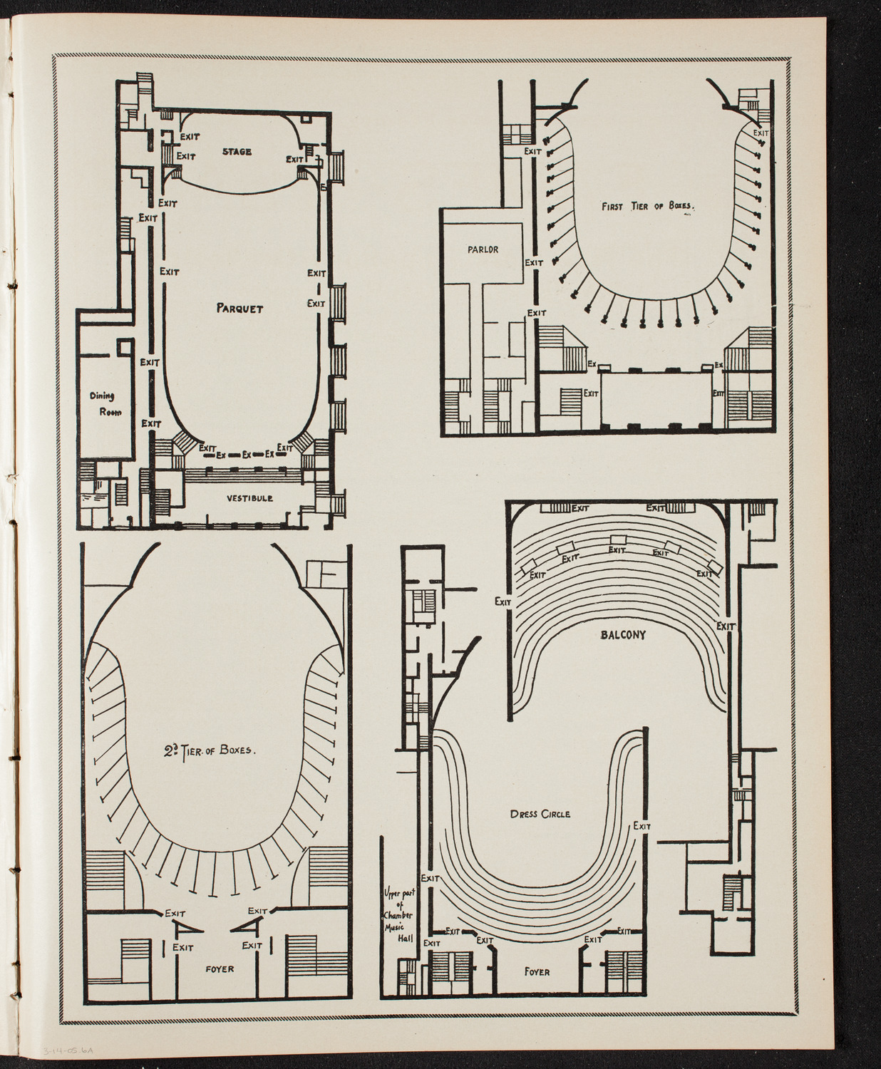 Benefit: Orthopedic Hospital, March 14, 1905, program page 11
