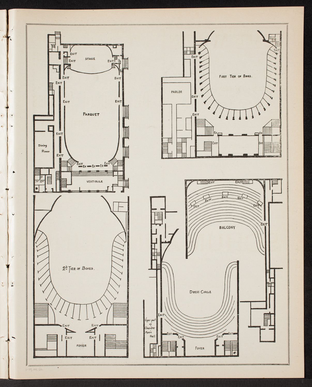 C. L. Partee's Mandolin, Guitar and Banjo Concert, January 29, 1904, program page 11