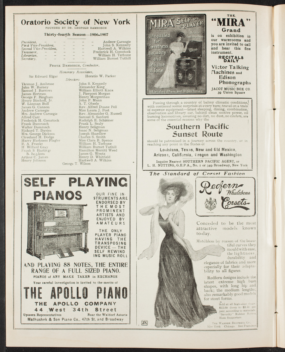 National Arbitration and Peace Congress, April 16, 1907, program page 2