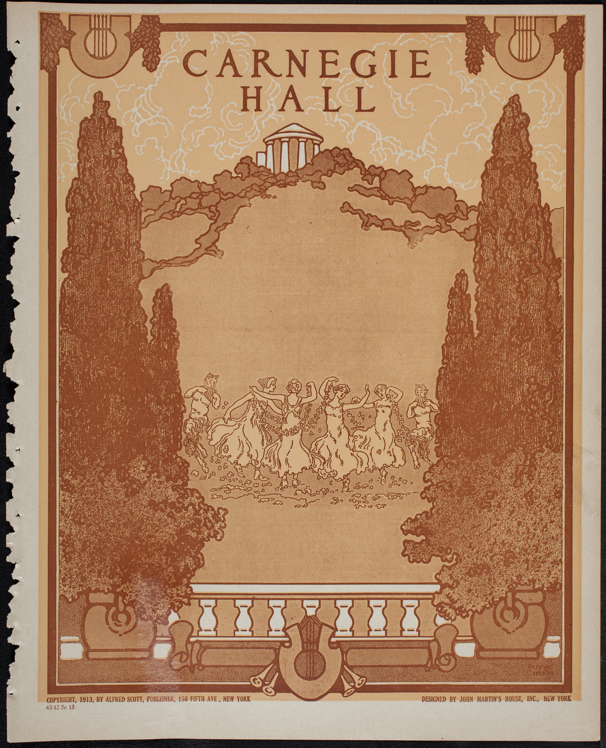 Oratorio Society of New York, December 5, 1913, program page 1
