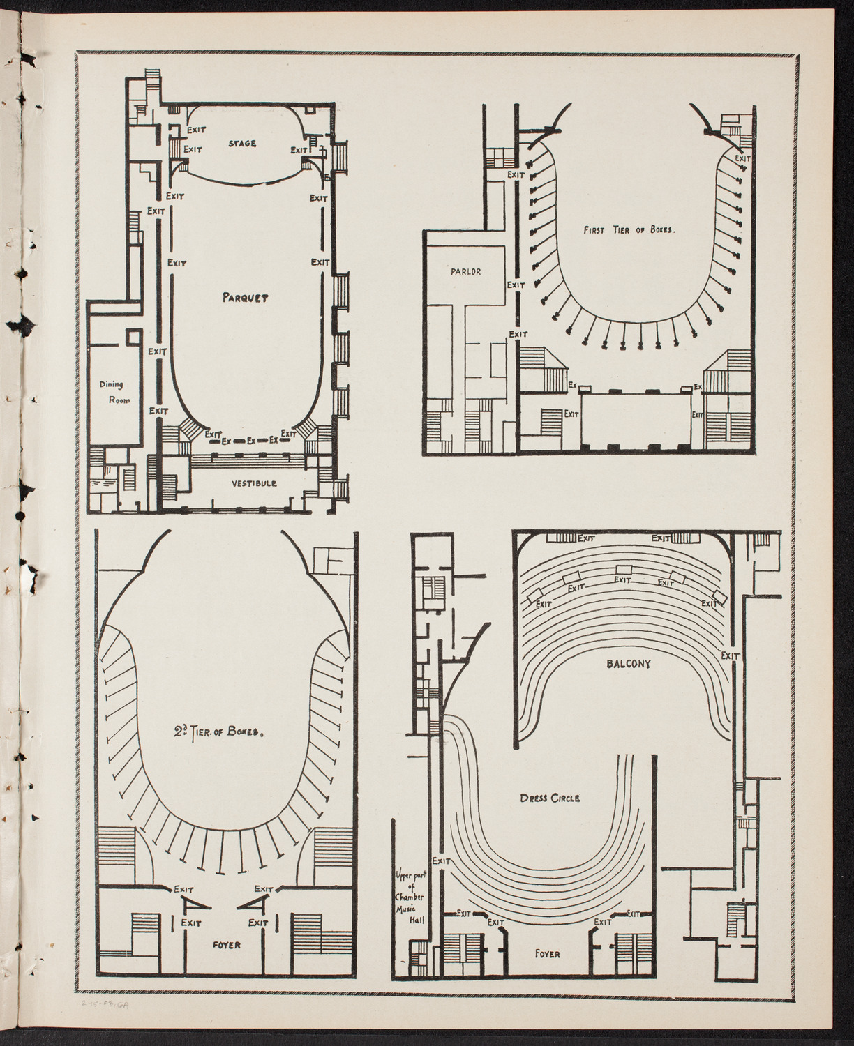 Meeting: YMCA/ Mass Meeting for Men, February 15, 1903, program page 11