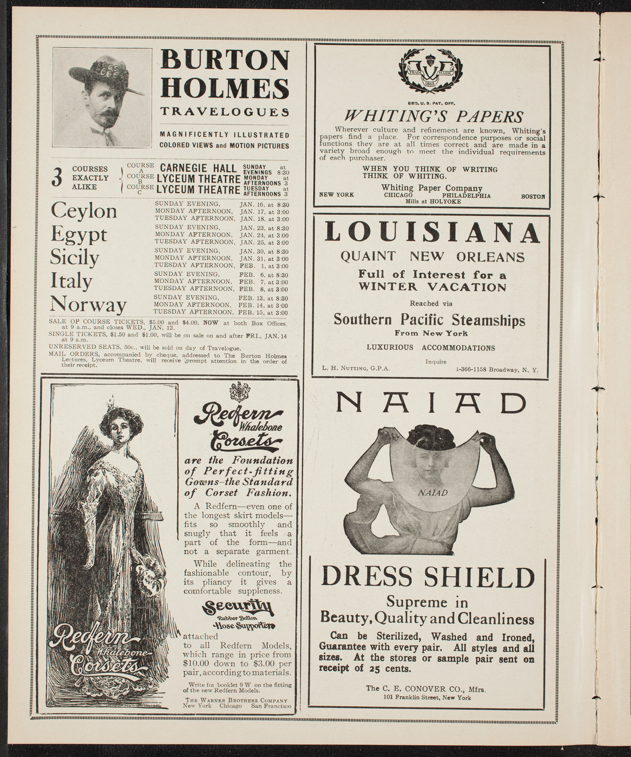 People's Symphony Concert, January 14, 1910, program page 2