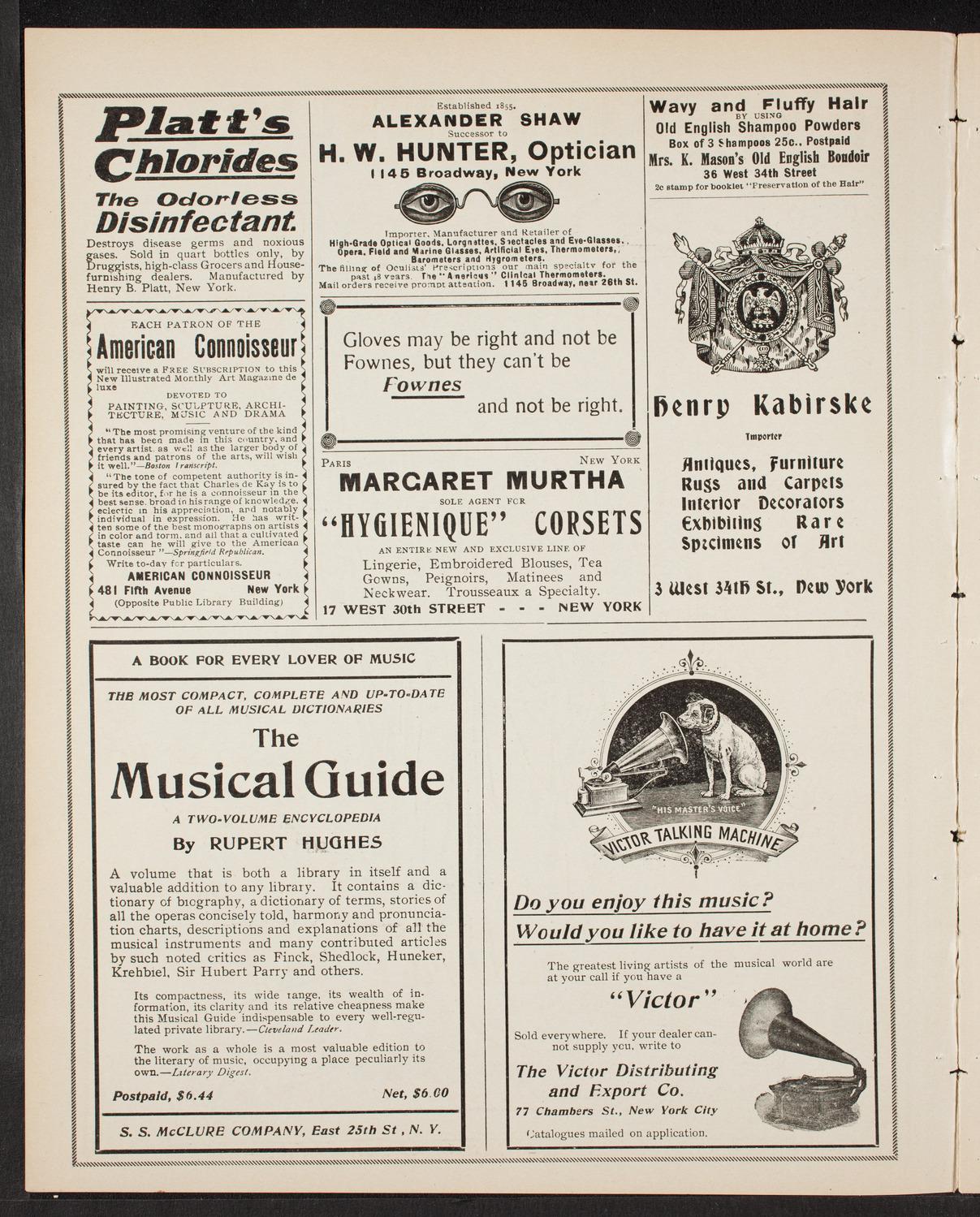 Nellie Melba, Soprano, and Her Concert Company, December 18, 1903, program page 2