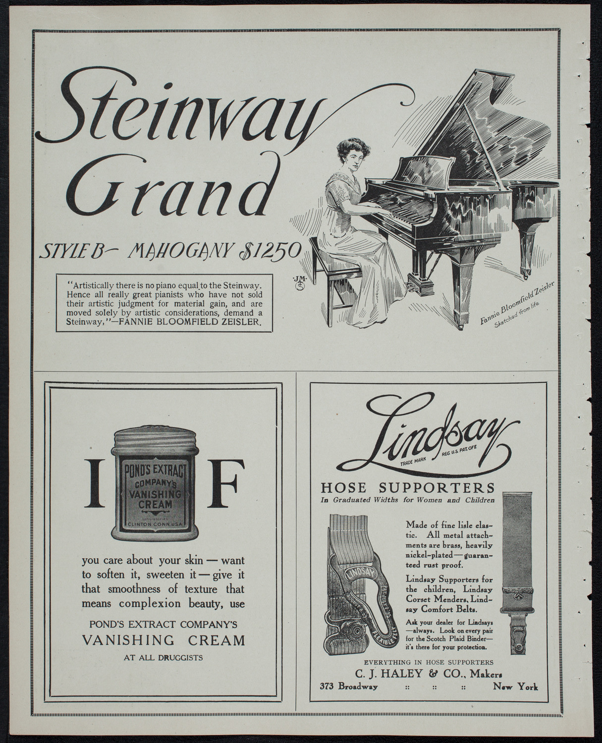 Russian Symphony Society of New York, April 20, 1913, program page 4