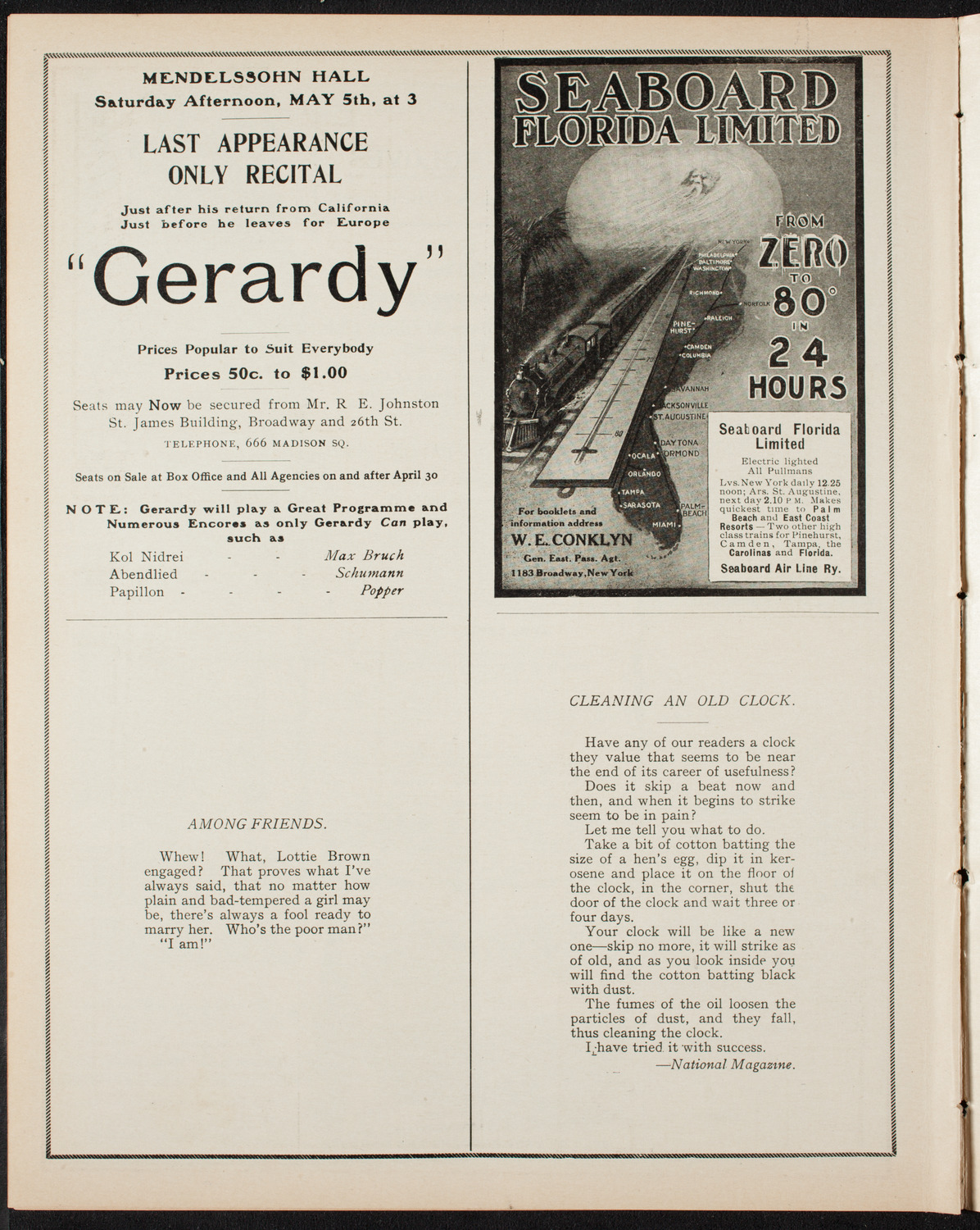 Graduation: College of Pharmacy of the City of New York, April 26, 1906, program page 10