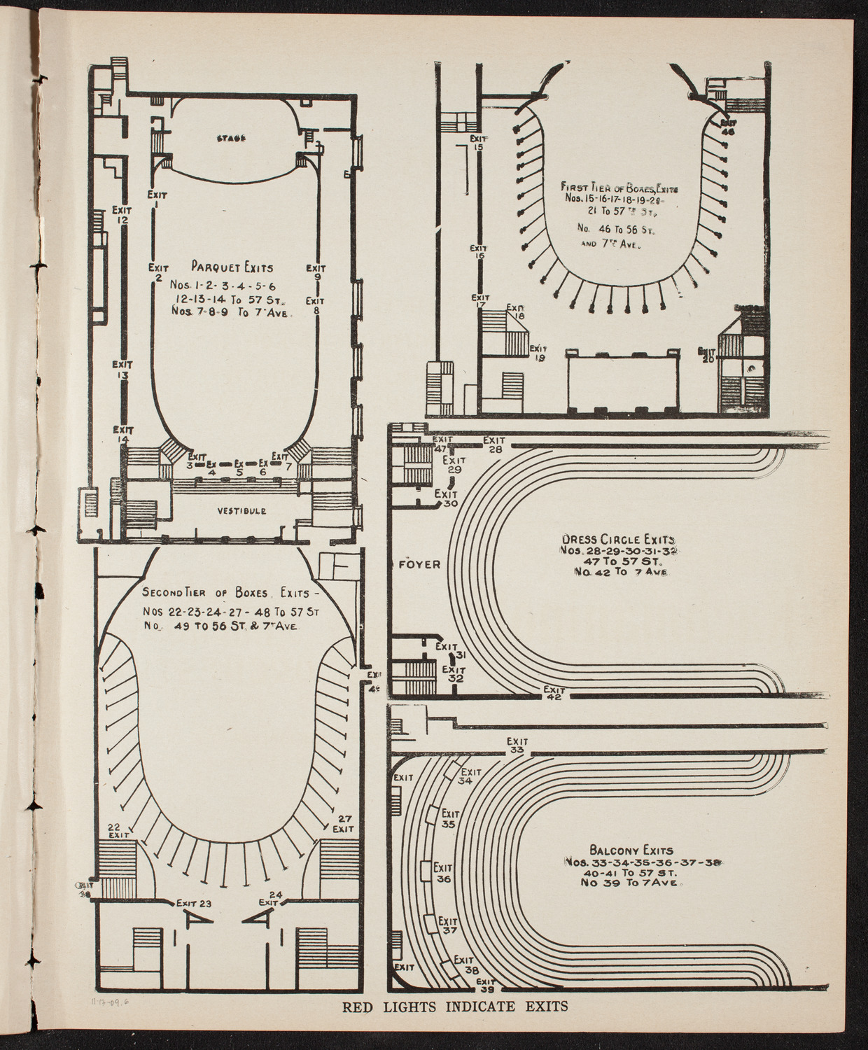 Boston Symphony Orchestra, November 13, 1909, program page 11