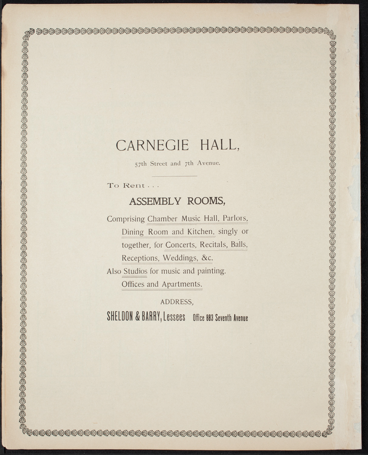 Metropolitan Street Railway Association, October 1, 1898, program page 8