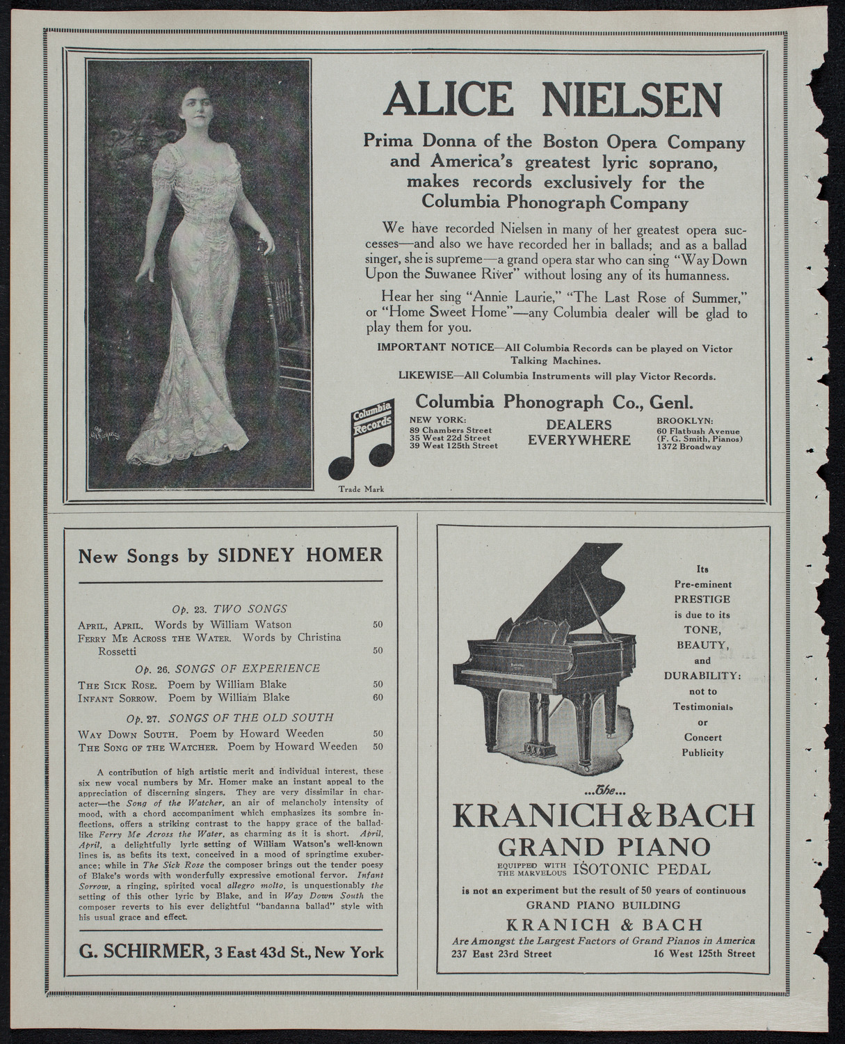 Burton Holmes Travelogue: Panama, January 19, 1913, program page 6