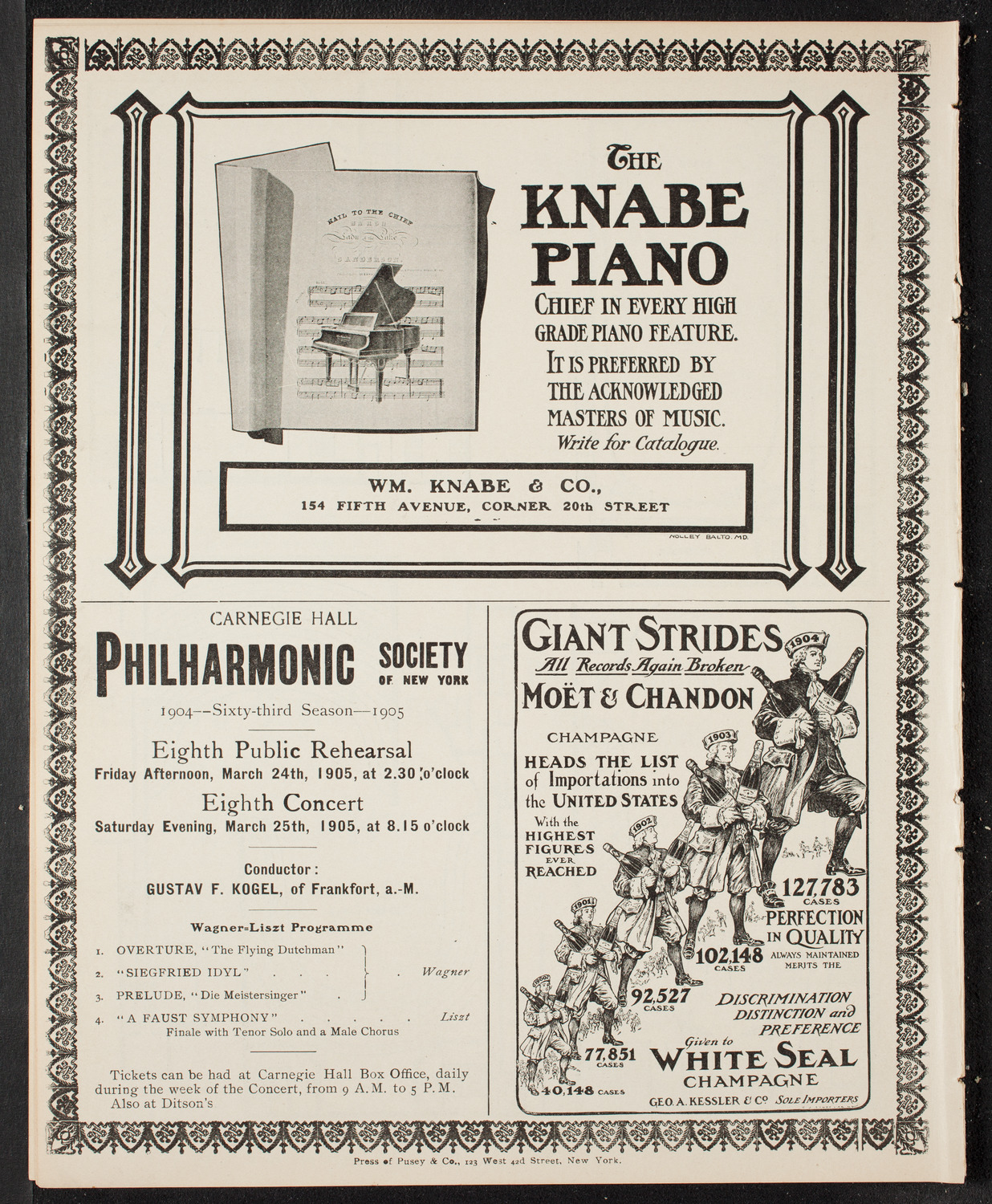 Symphony Concert for Young People, March 11, 1905, program page 12