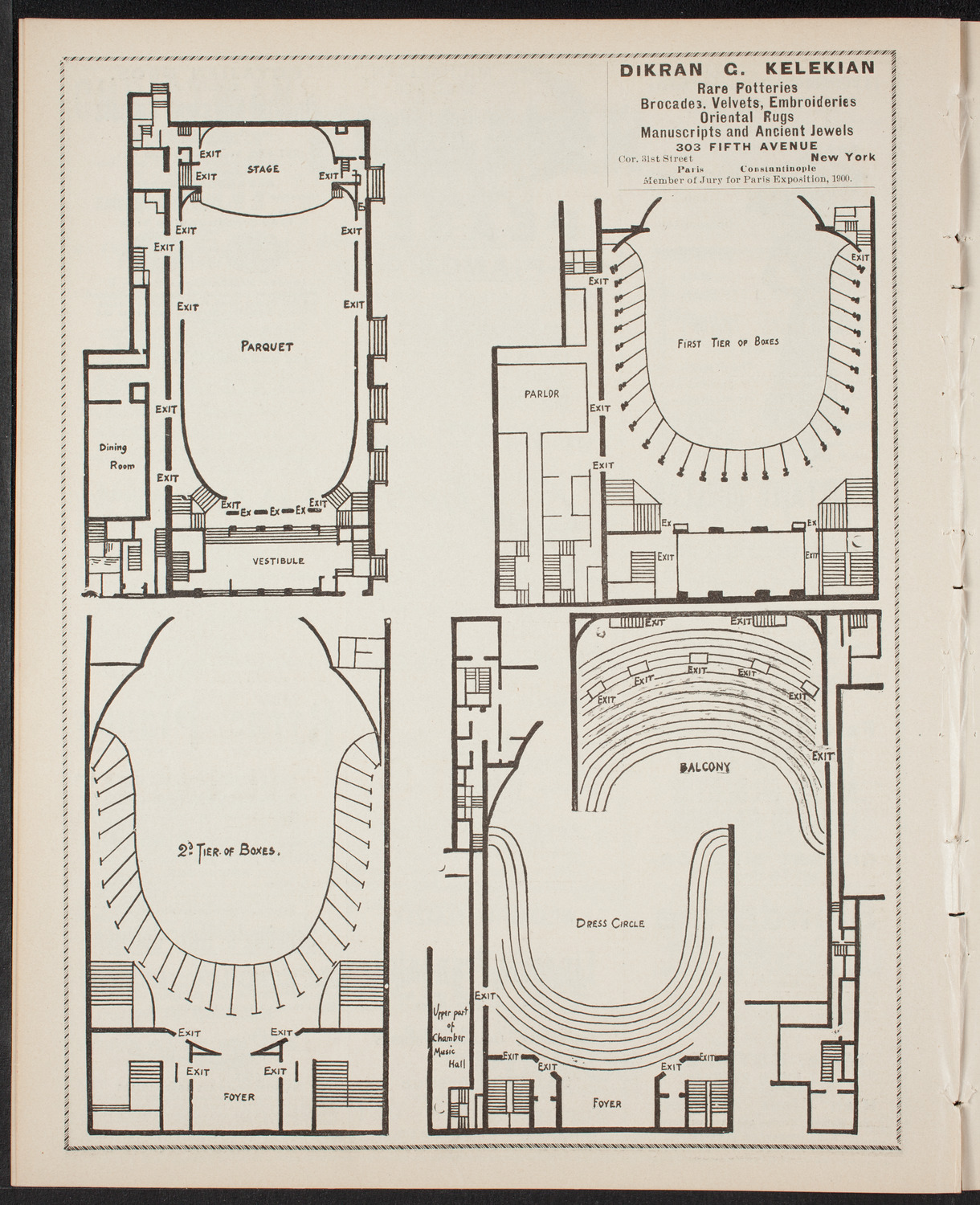 New York Philharmonic, December 6, 1901, program page 4