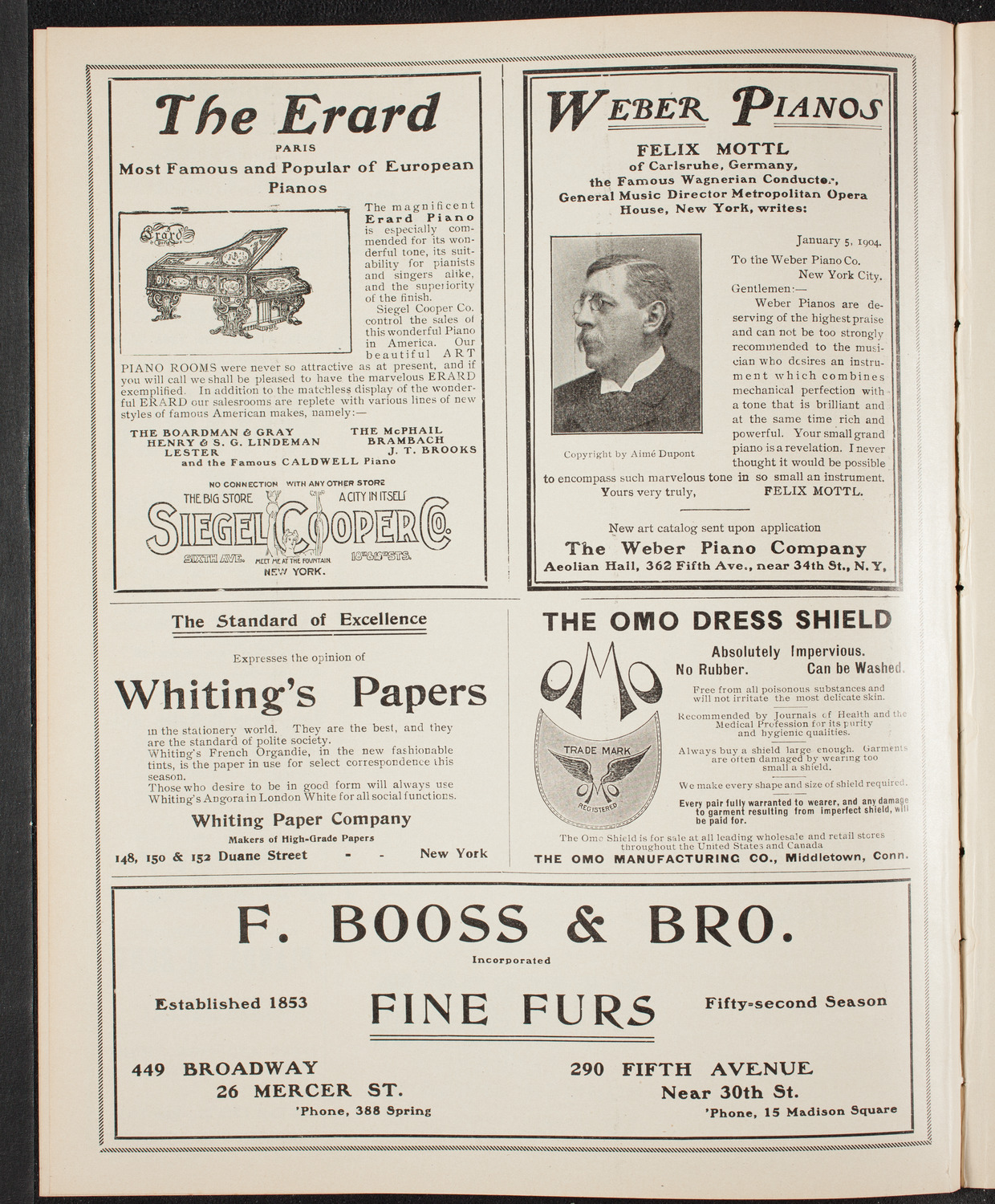 Oratorio Society of New York, December 1, 1904, program page 6