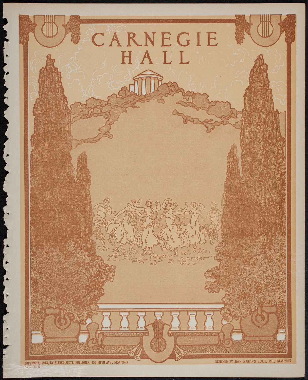 People's Symphony Concert, December 14, 1913, program page 1