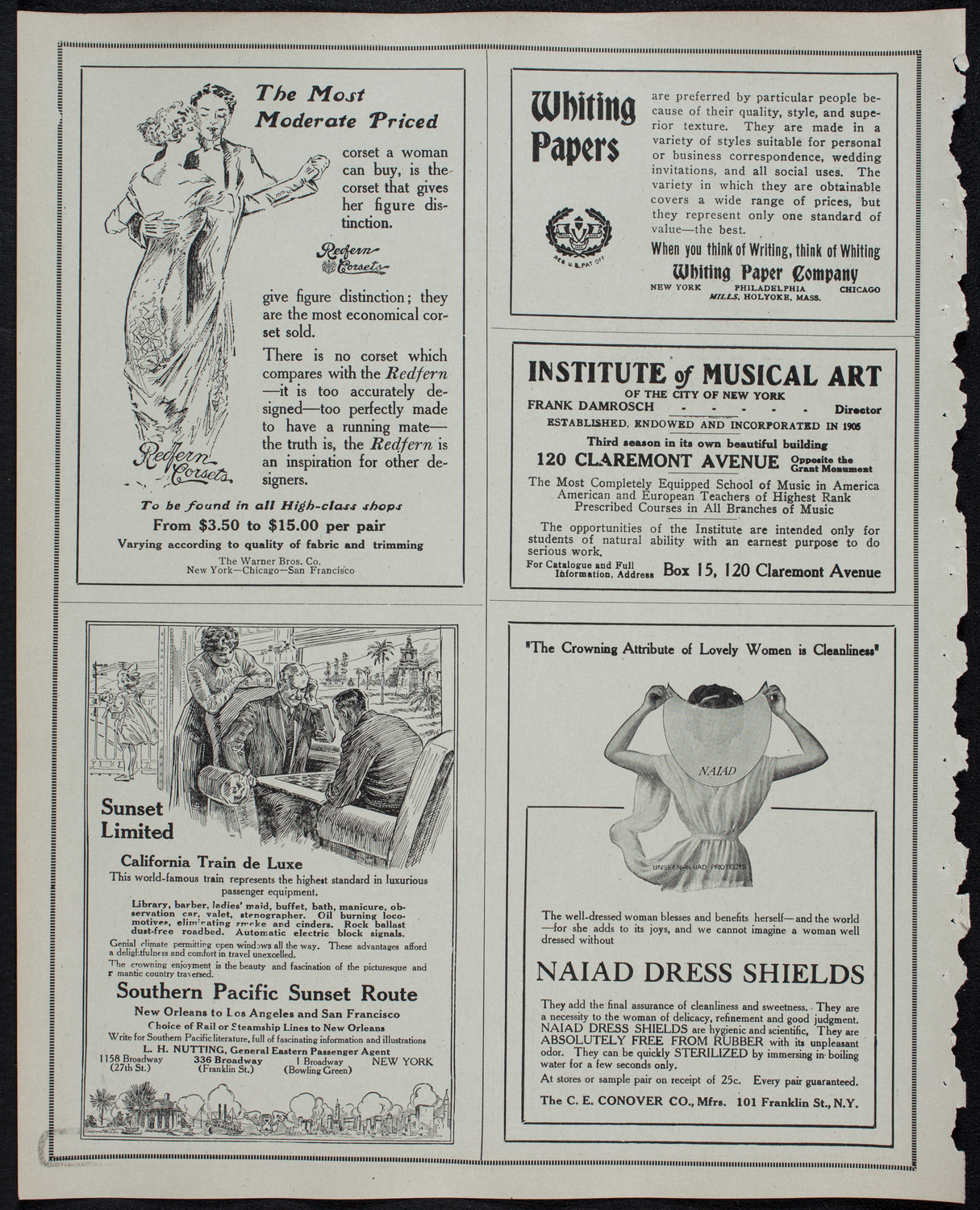 Volpe Symphony Society of New York, February 18, 1913, program page 2