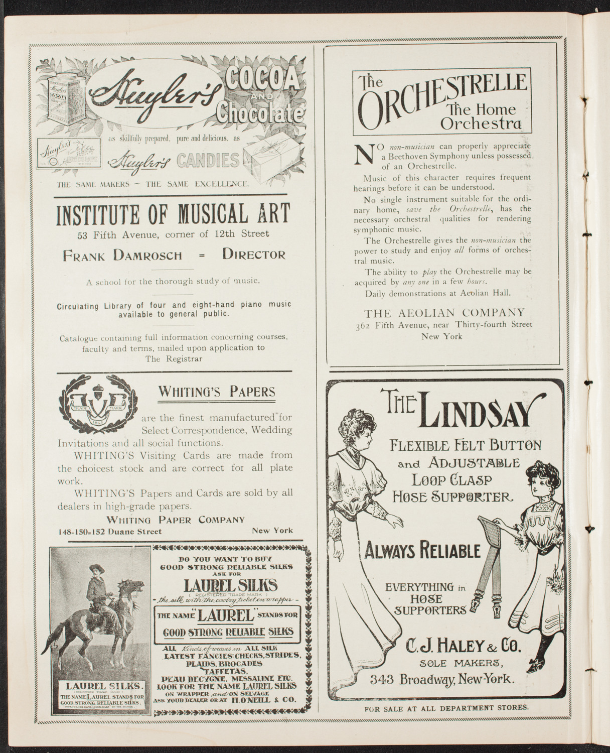 National Arbitration and Peace Congress, April 17, 1907, program page 6