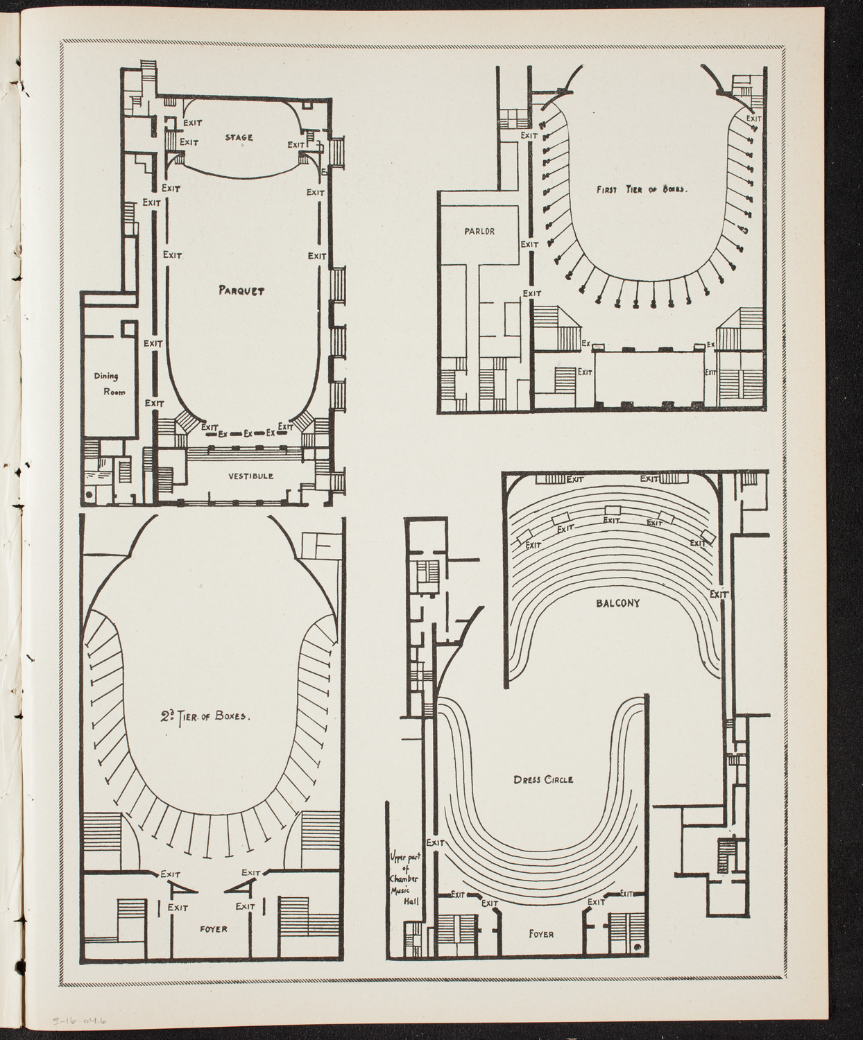 Graduation: New York College of Dentistry, May 16, 1904, program page 11