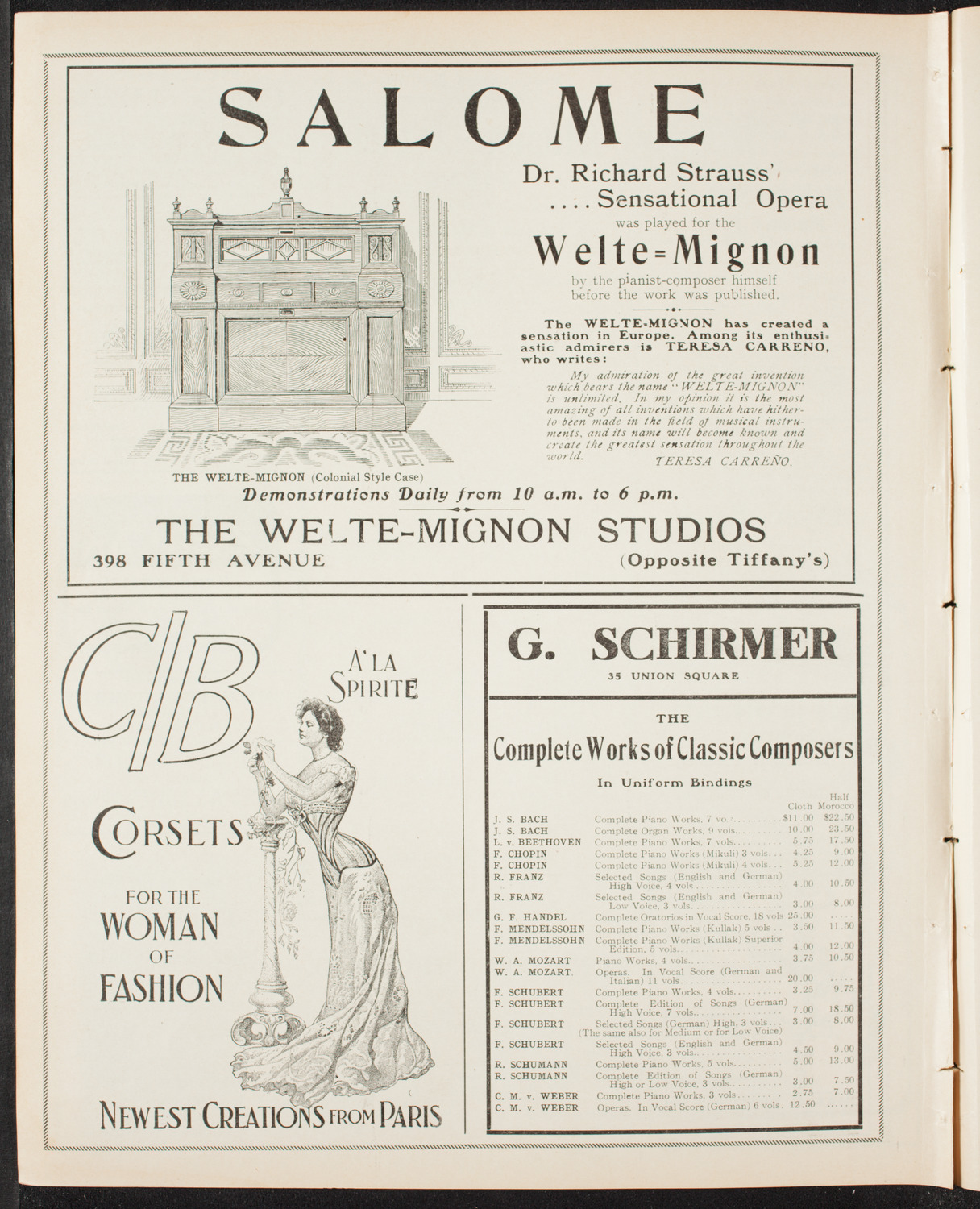 Grand Army of the Republic Memorial Day Exercises, May 30, 1907, program page 8