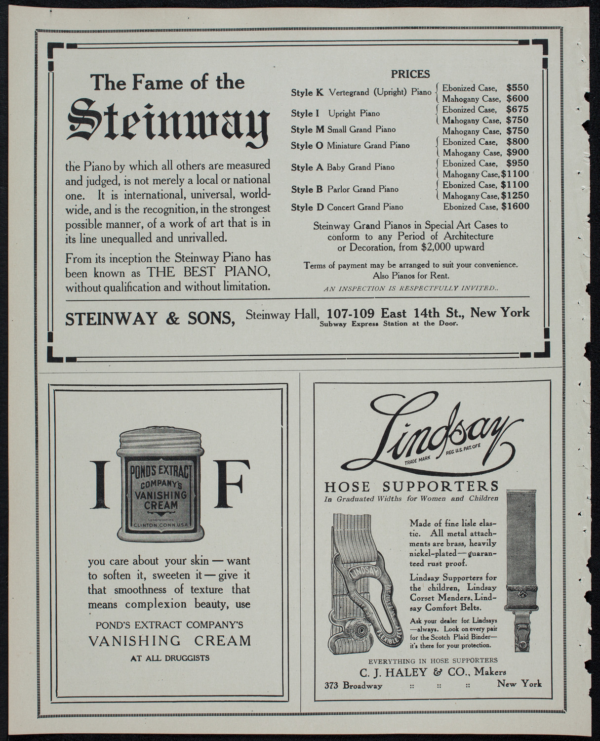 Symphony Concert for Young People, March 15, 1913, program page 4