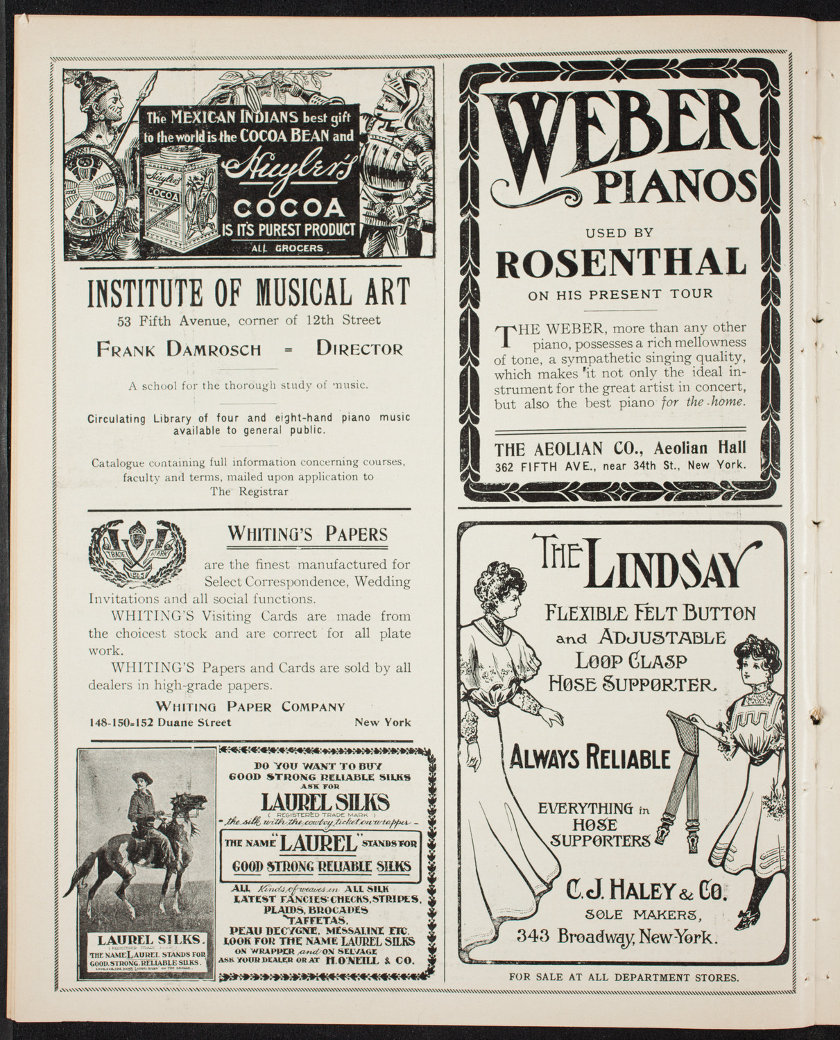 Russian Symphony Society of New York, January 17, 1907, program page 6