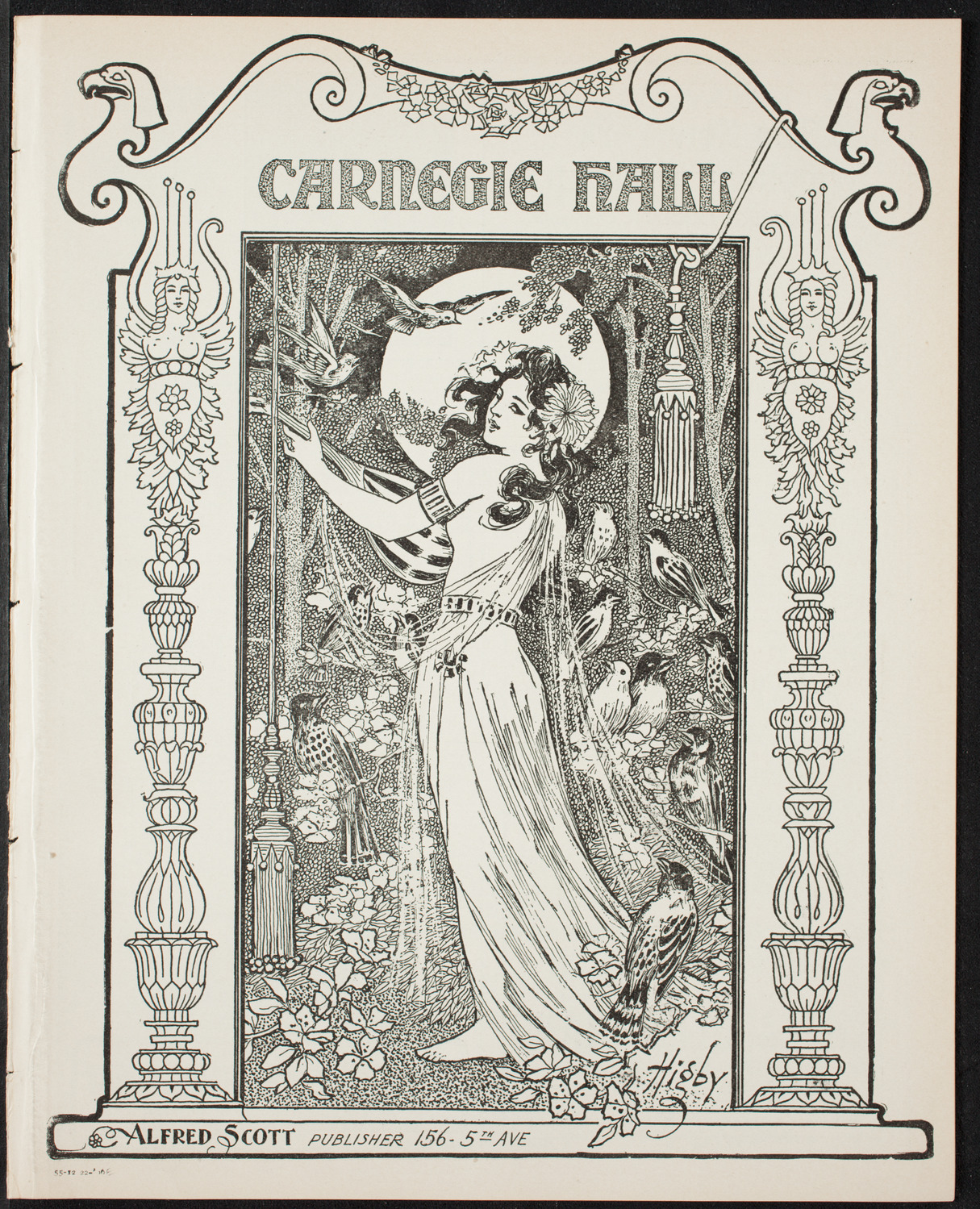 New York Philharmonic, December 22, 1906, program page 1