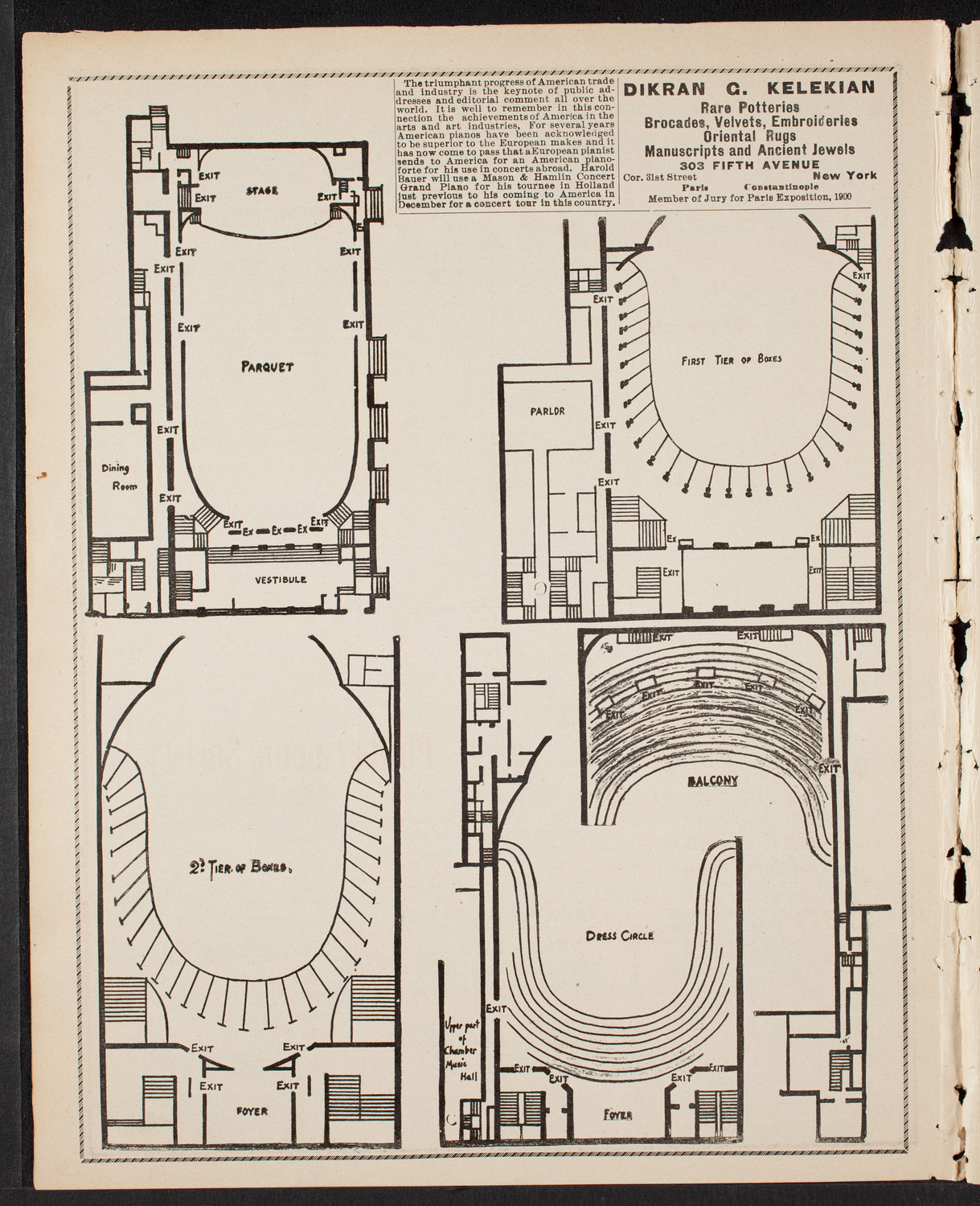 Graduation: College of St. Francis Xavier, June 23, 1902, program page 4