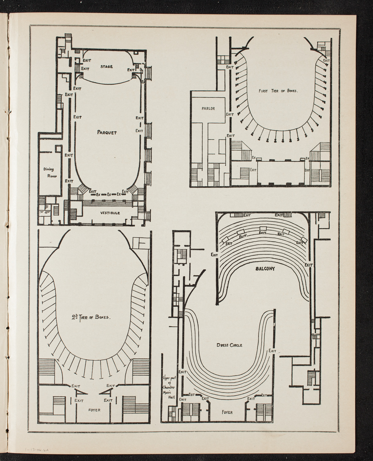 Boston Symphony Orchestra, January 13, 1906, program page 11