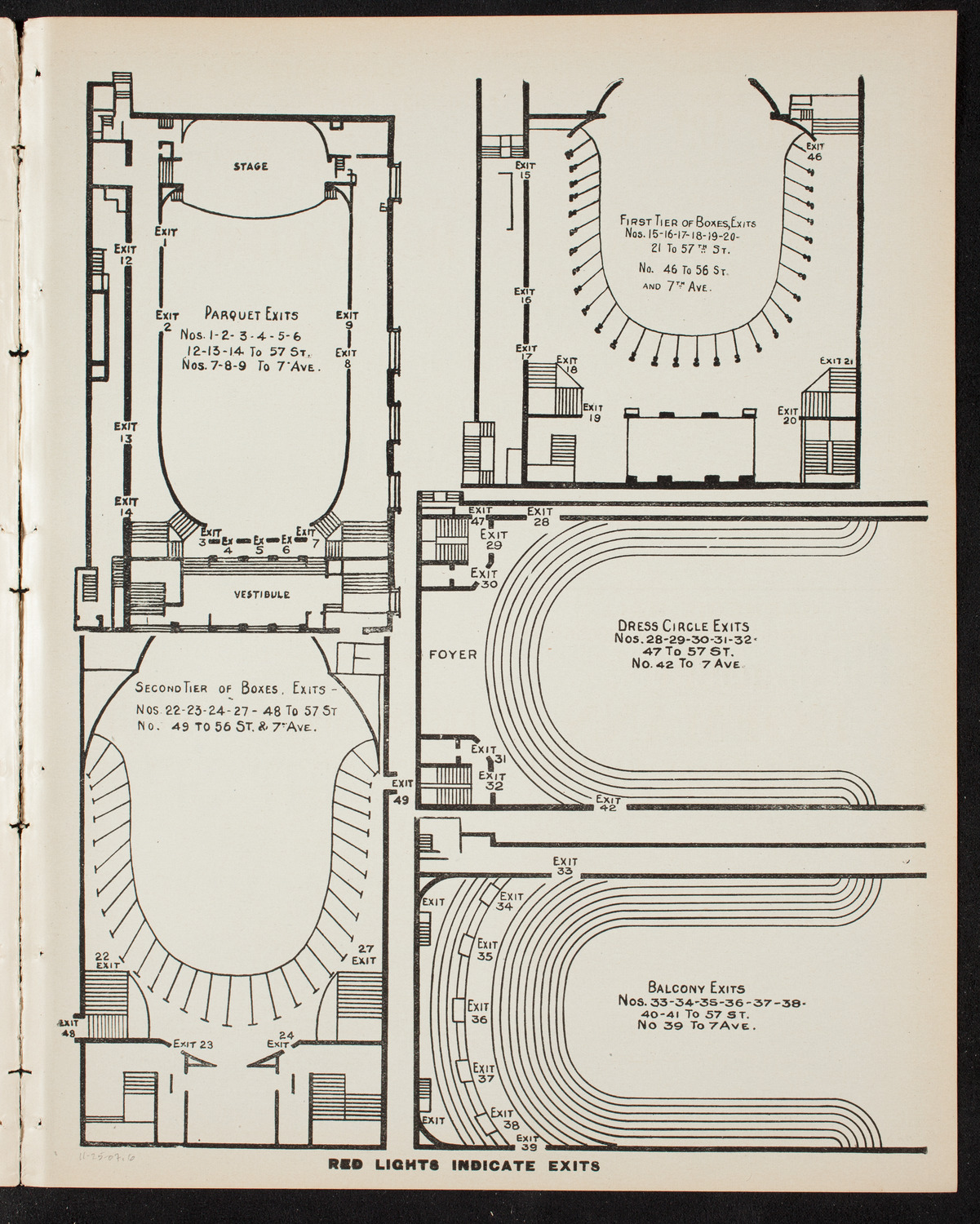 Elmendorf Lecture: Old Mexico, November 25, 1907, program page 11